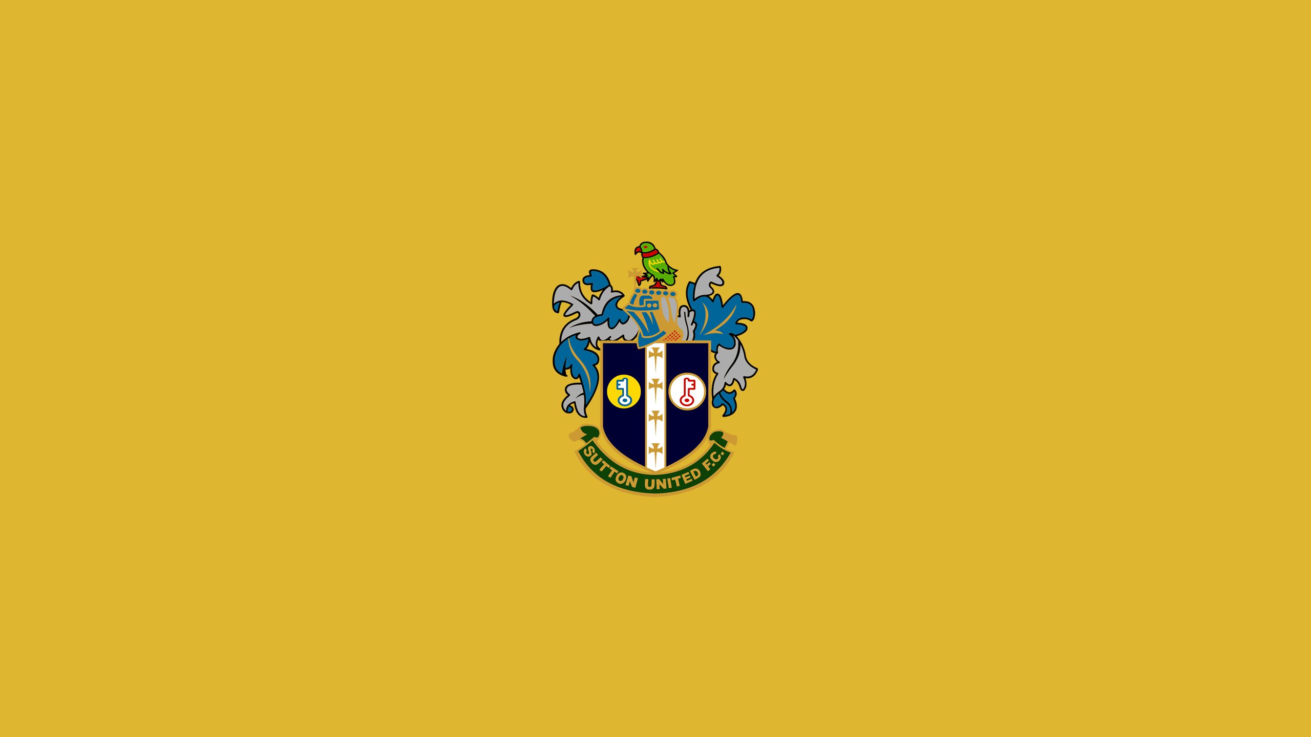 Sutton United F.C. emblem HD Wallpaper