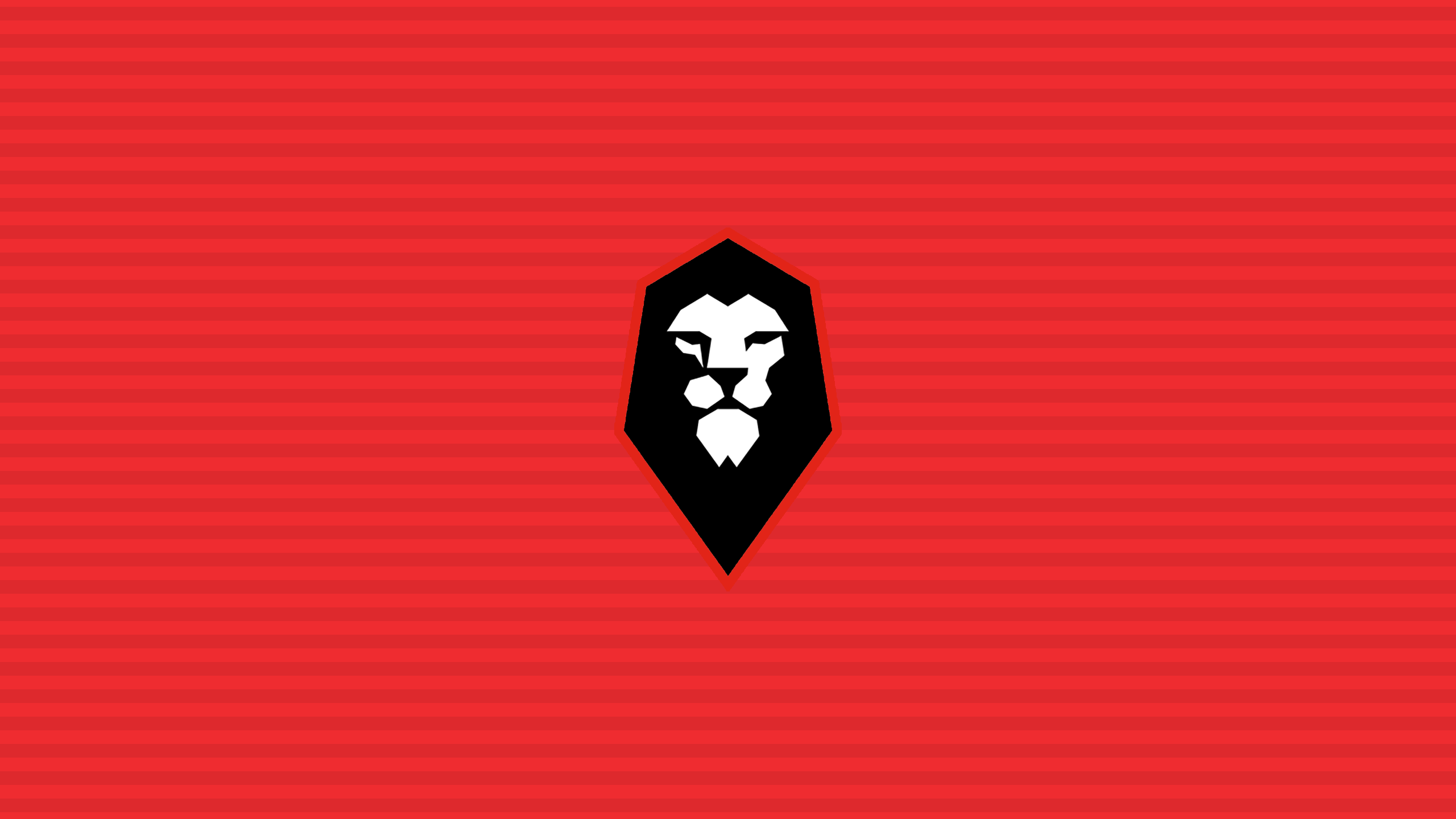 Salford City F.C. logo on red striped background HD Wallpaper