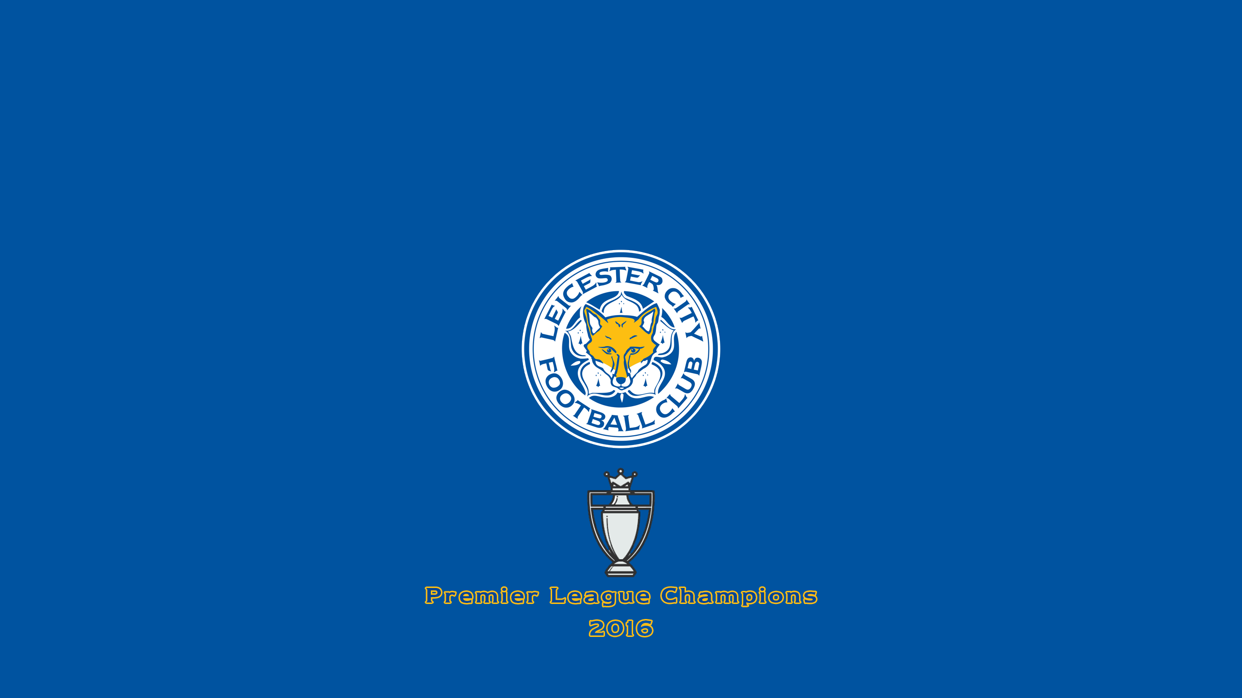 Leicester City Premier League Champions 2016 HD Wallpaper