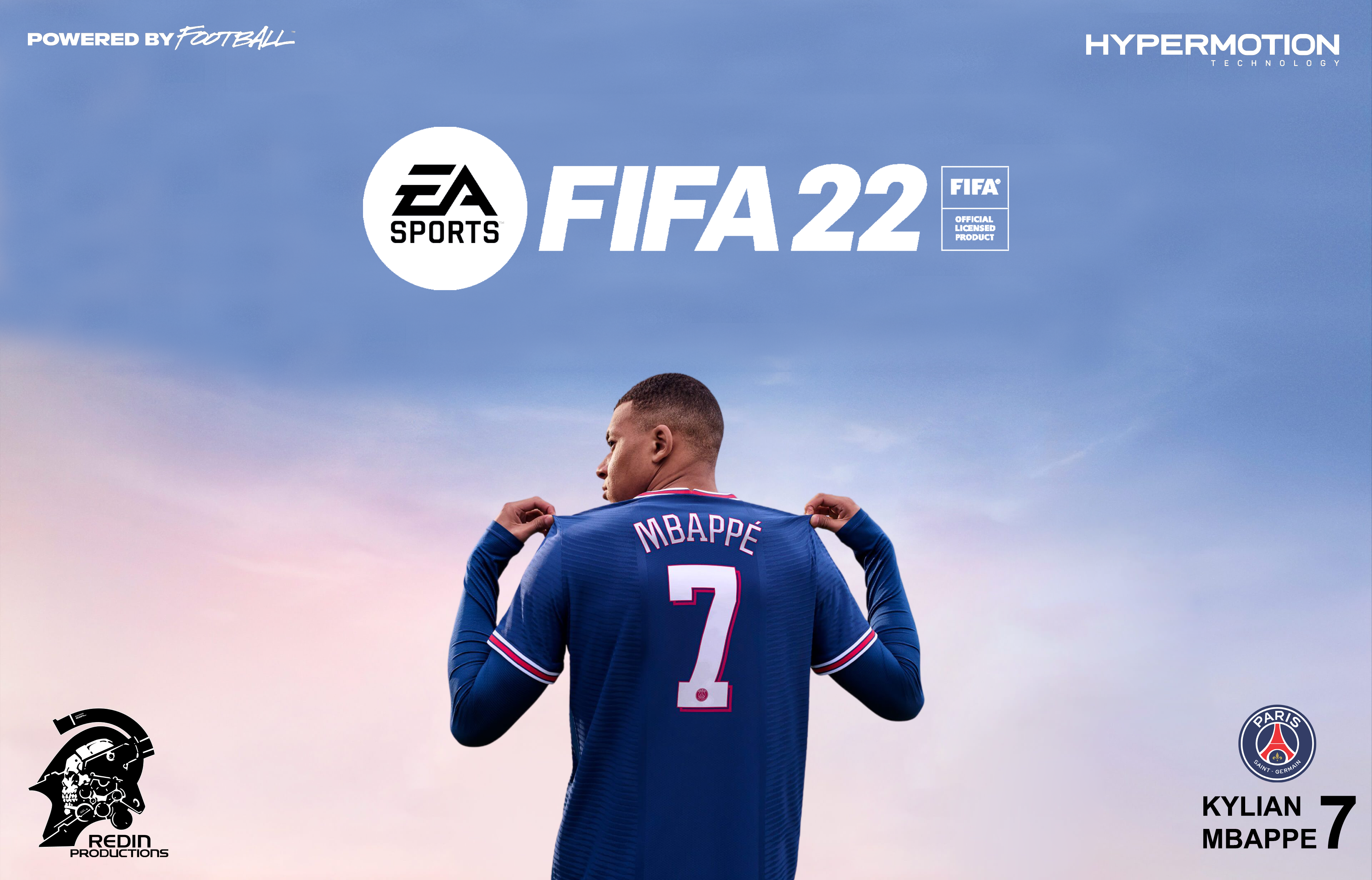 Kylian Mbappé FIFA 22 Official Licensed Product HD Wallpaper
