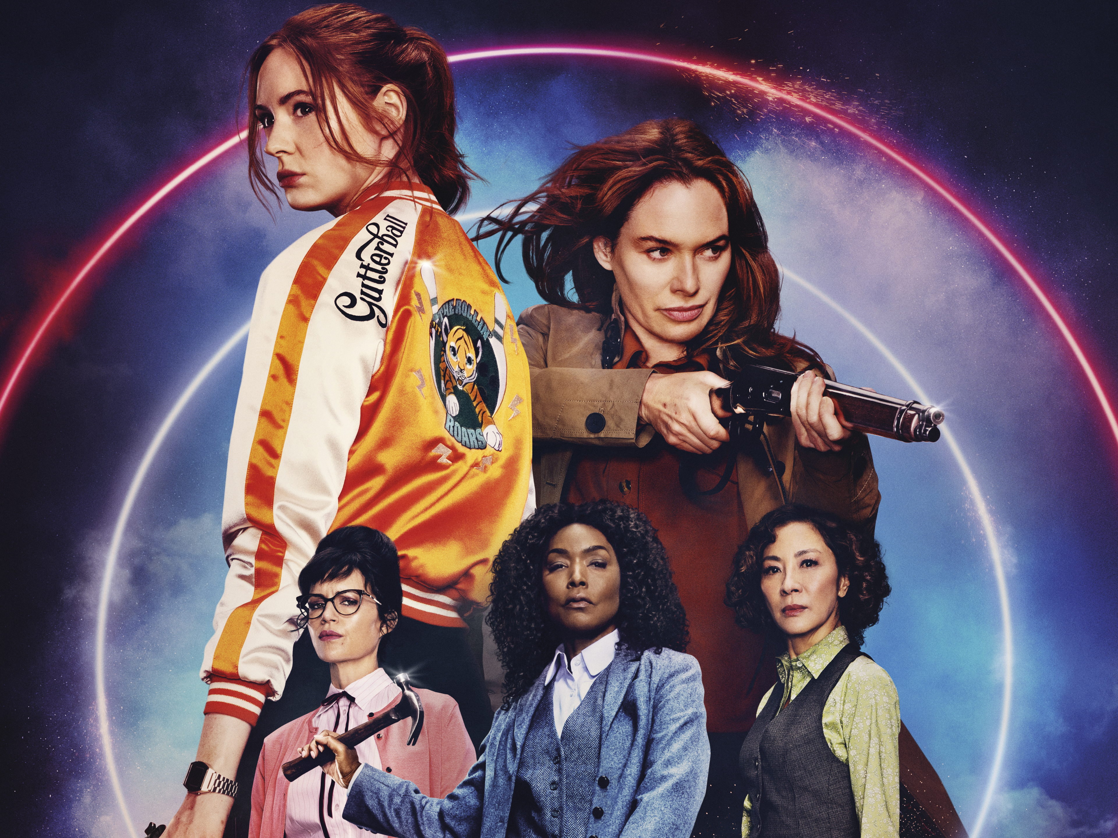 Gunpowder Milkshake: Karen Gillan, Carla Gugino, Michelle Yeoh HD Wallpaper