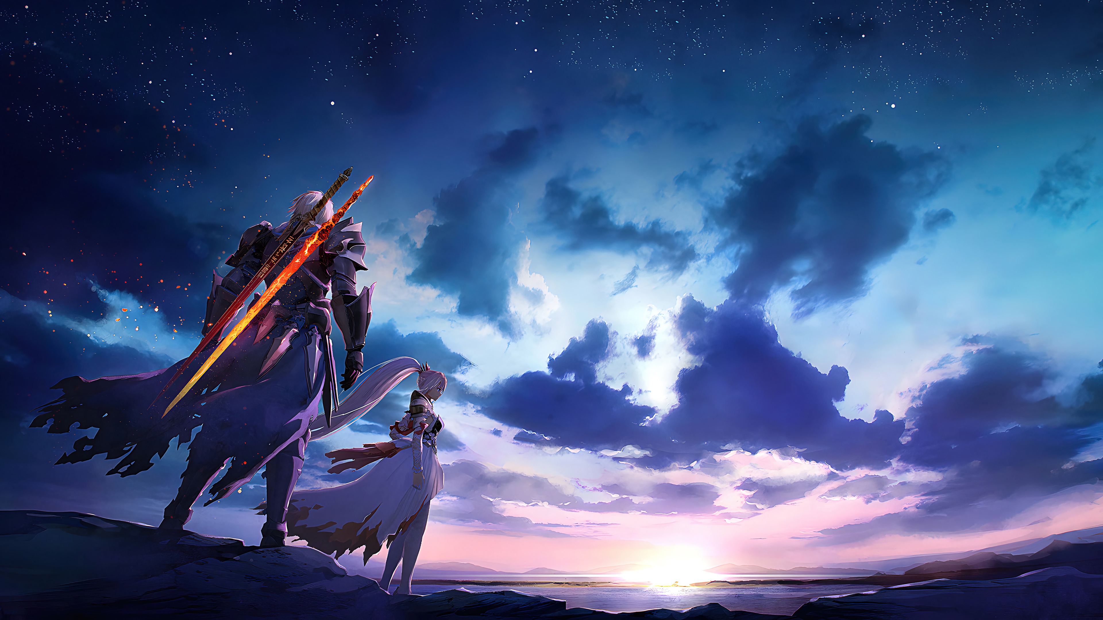 Alphen and Shionne from Tales of Arise in 4K HD Wallpaper