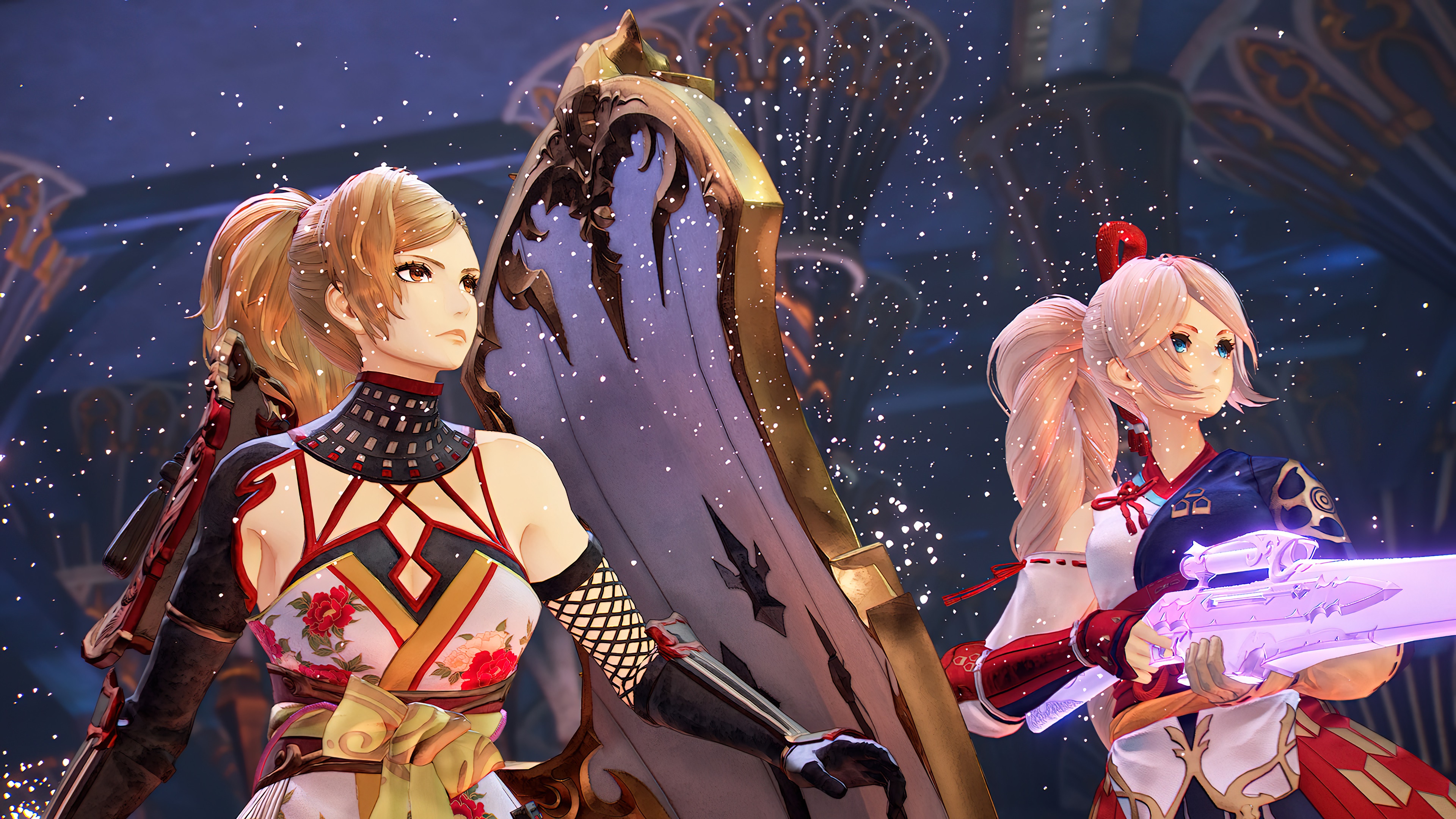 Kisara and Shionne from Tales of Arise 4K HD Wallpaper