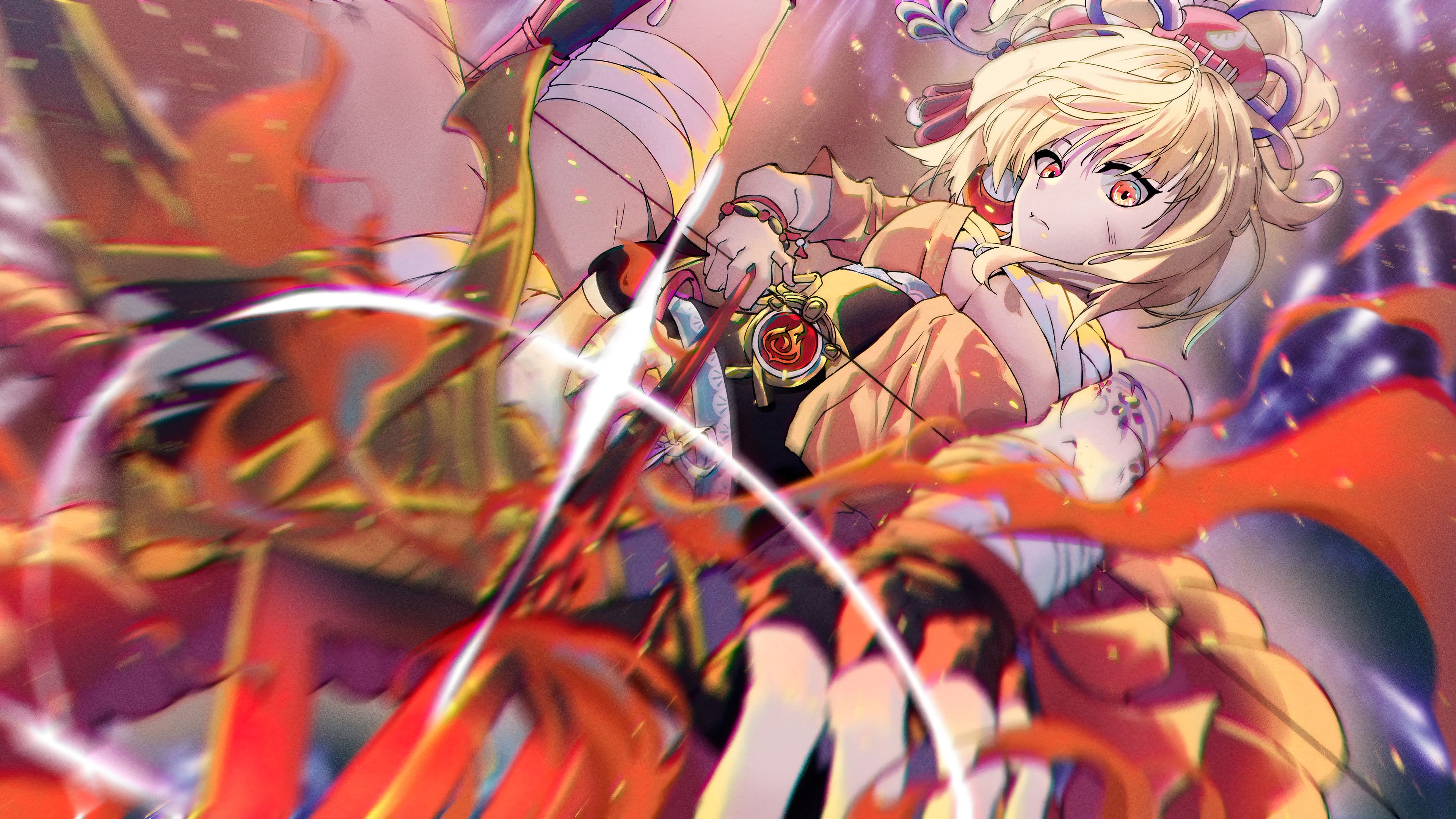 Yoimiya from Genshin Impact HD Wallpaper