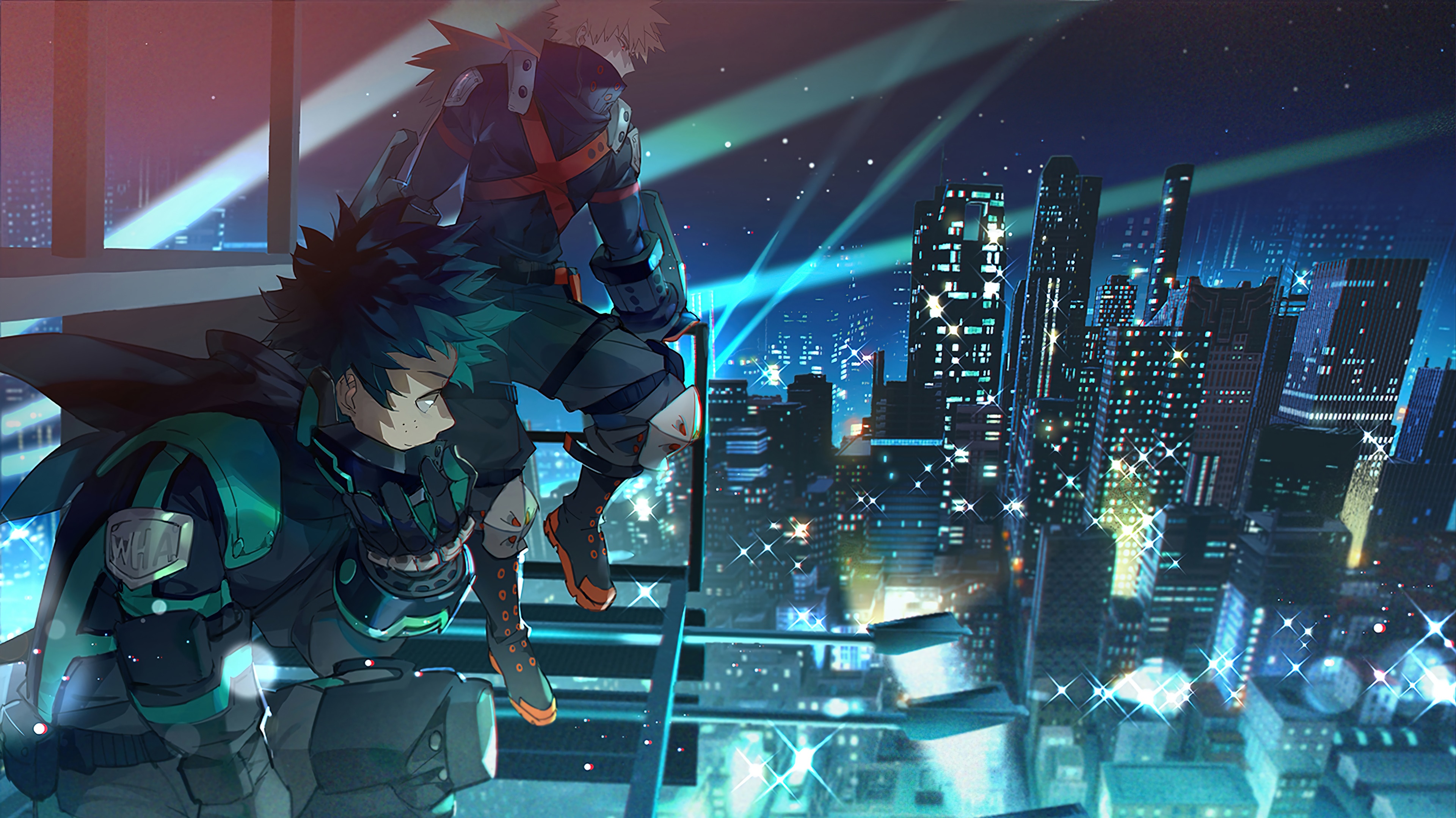 My Hero Academia Mha Bnha Anime Battle 4k Pc HD Wallpaper Rare 