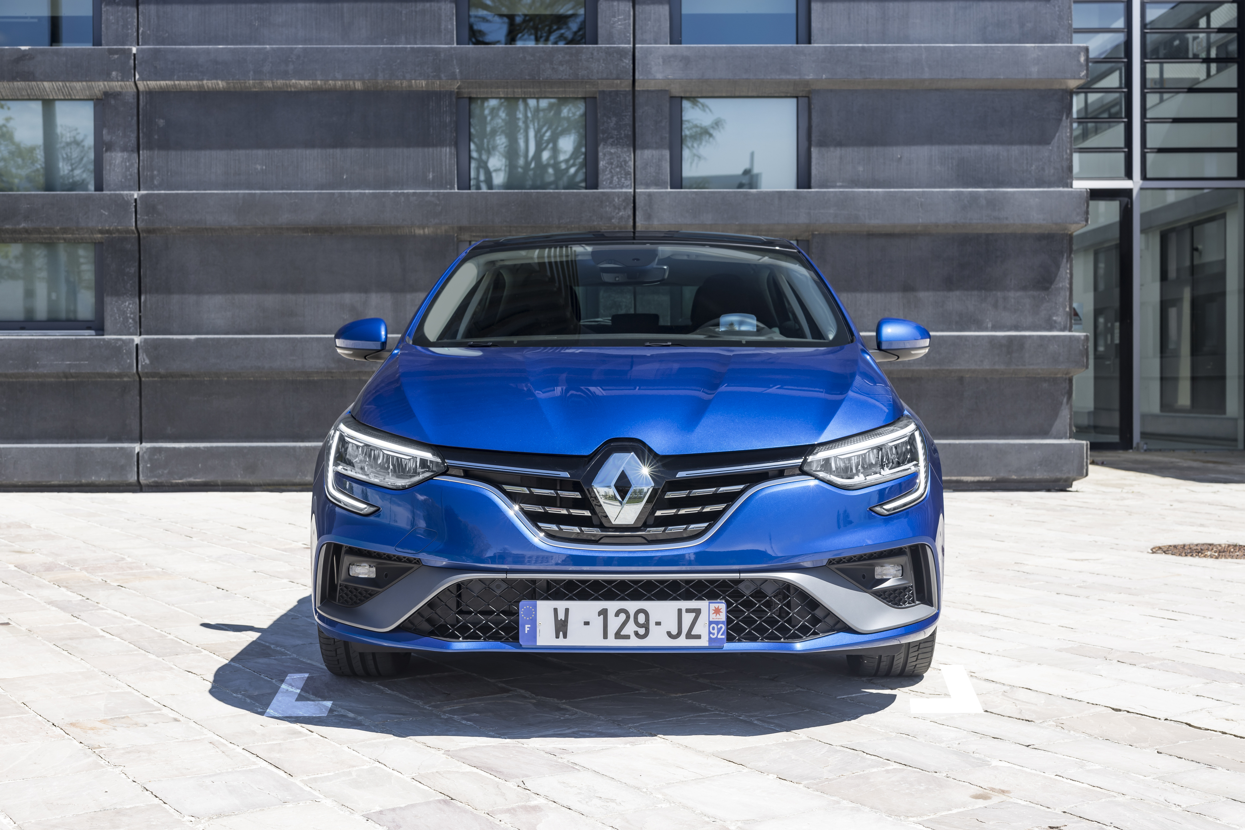 Blue 2021 Renault Mégane E-TECH Plug-in Hybrid R.S. Line HD Wallpaper