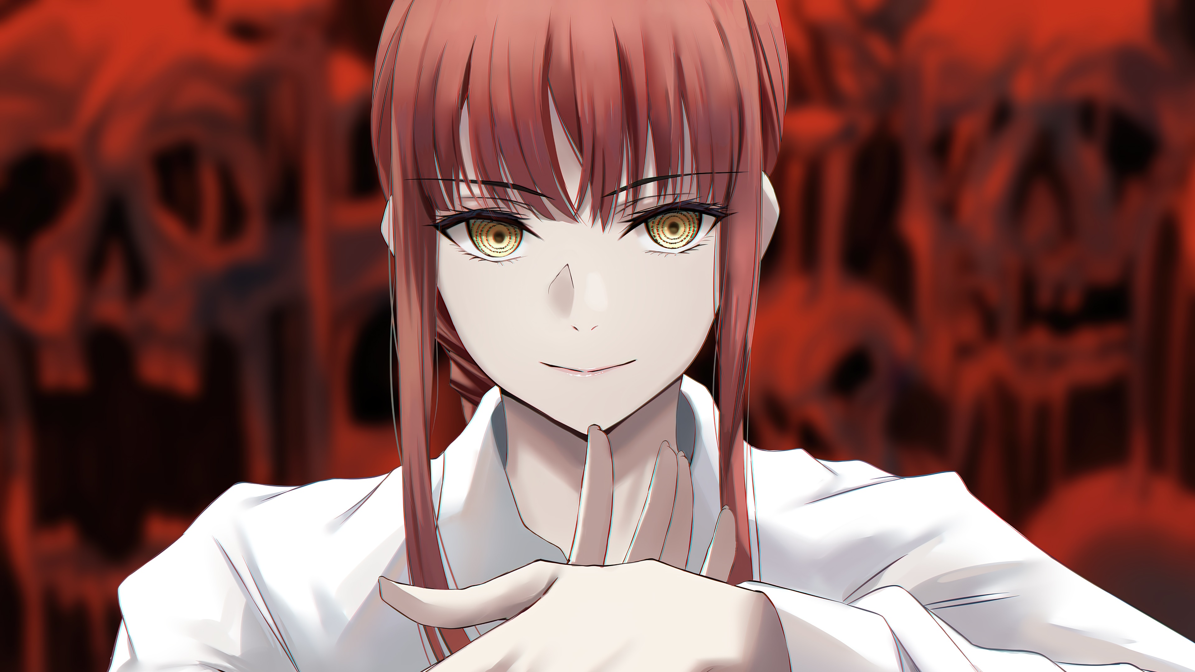 Makima from Chainsaw Man 4K HD Wallpaper