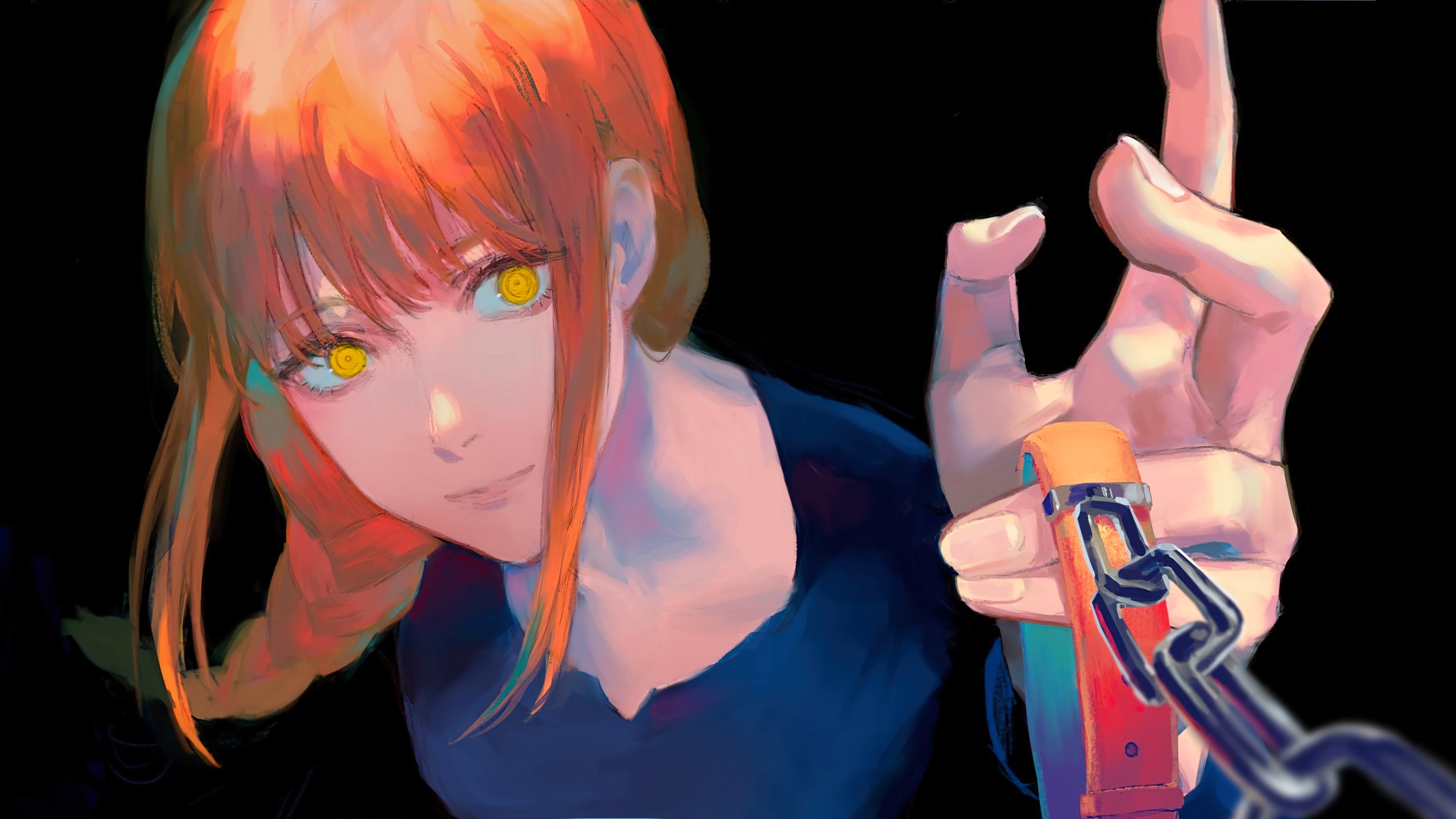 Makima from Chainsaw Man 4K HD Wallpaper