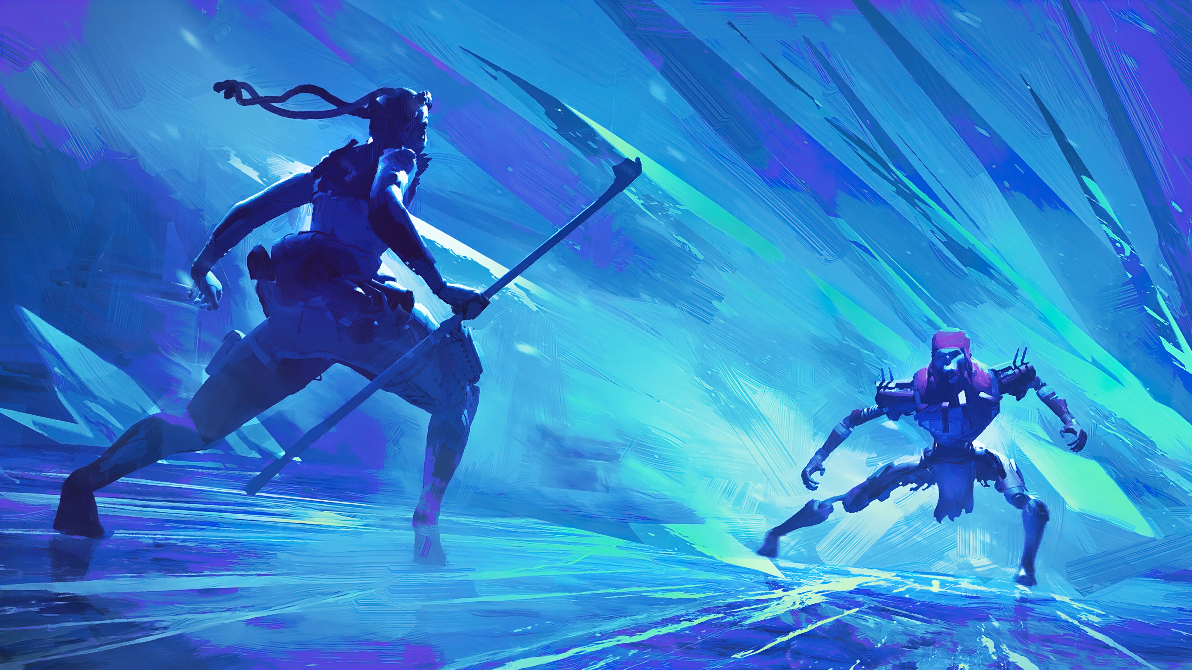 Revenant and Loba from Apex Legends 4K HD Wallpaper
