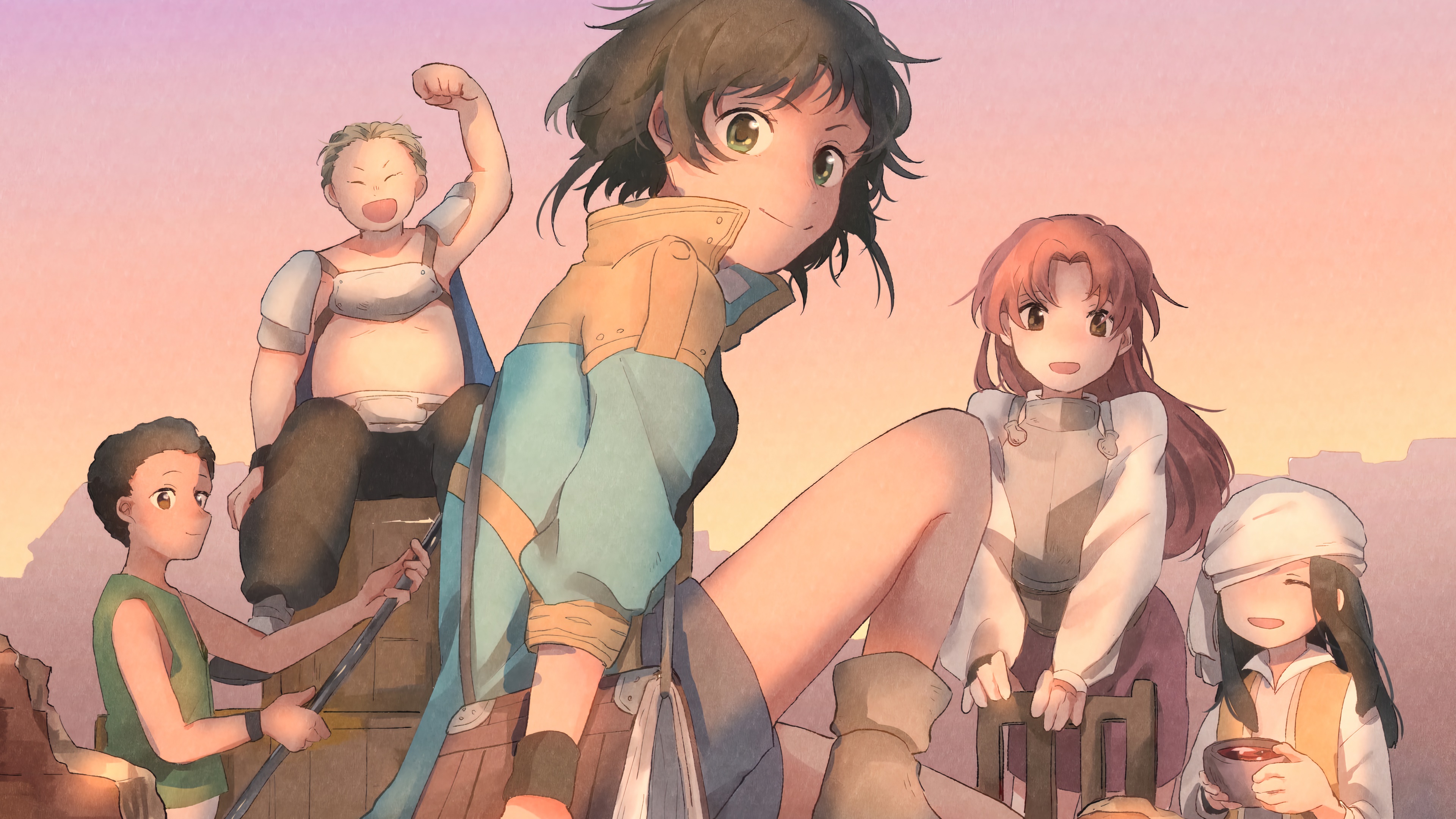 Characters from To Your Eternity HD Wallpaper