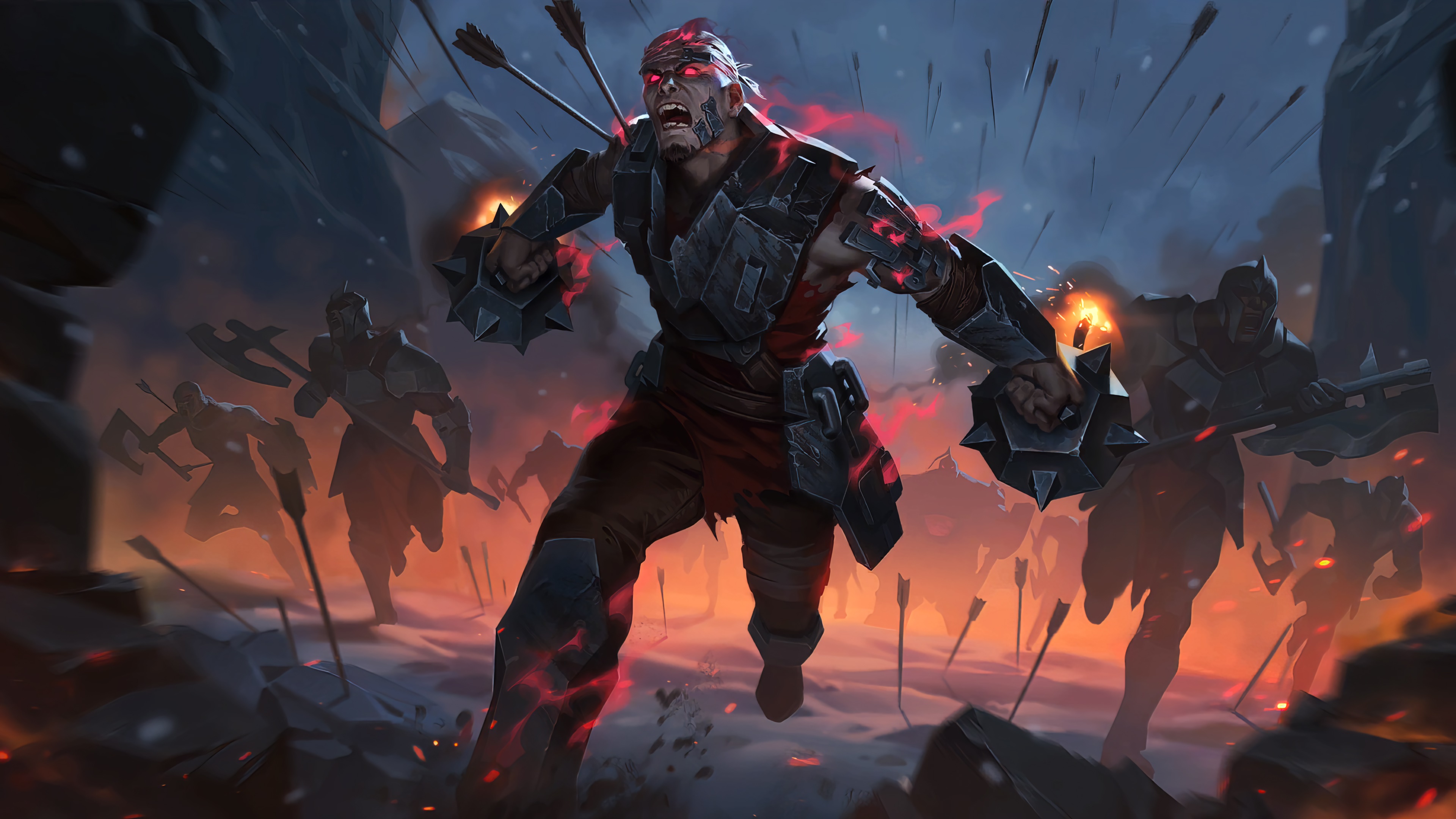 Reborn Grenadier from Legends of Runeterra HD Wallpaper