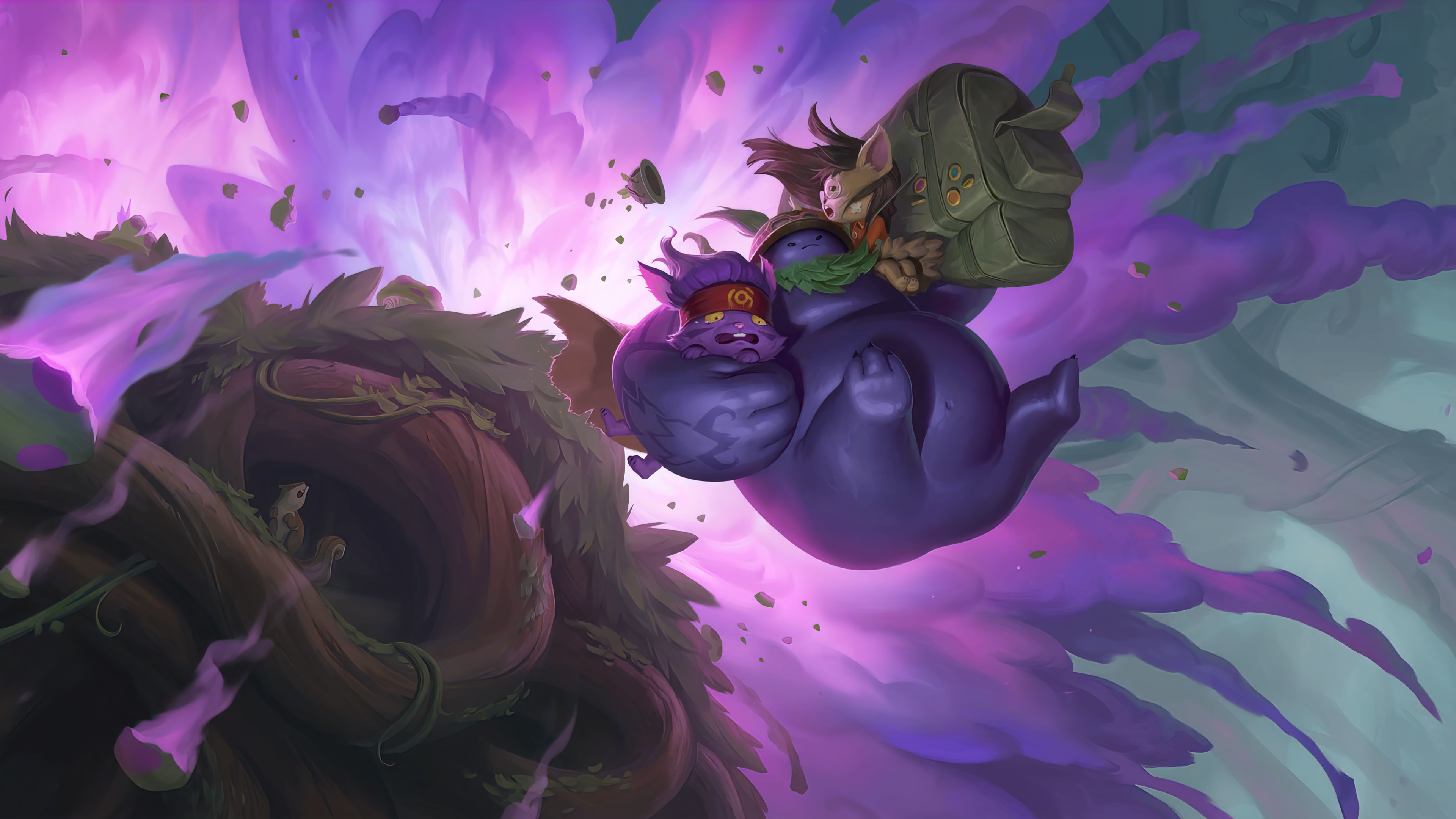 Furious Faefolk from Legends of Runeterra HD Wallpaper