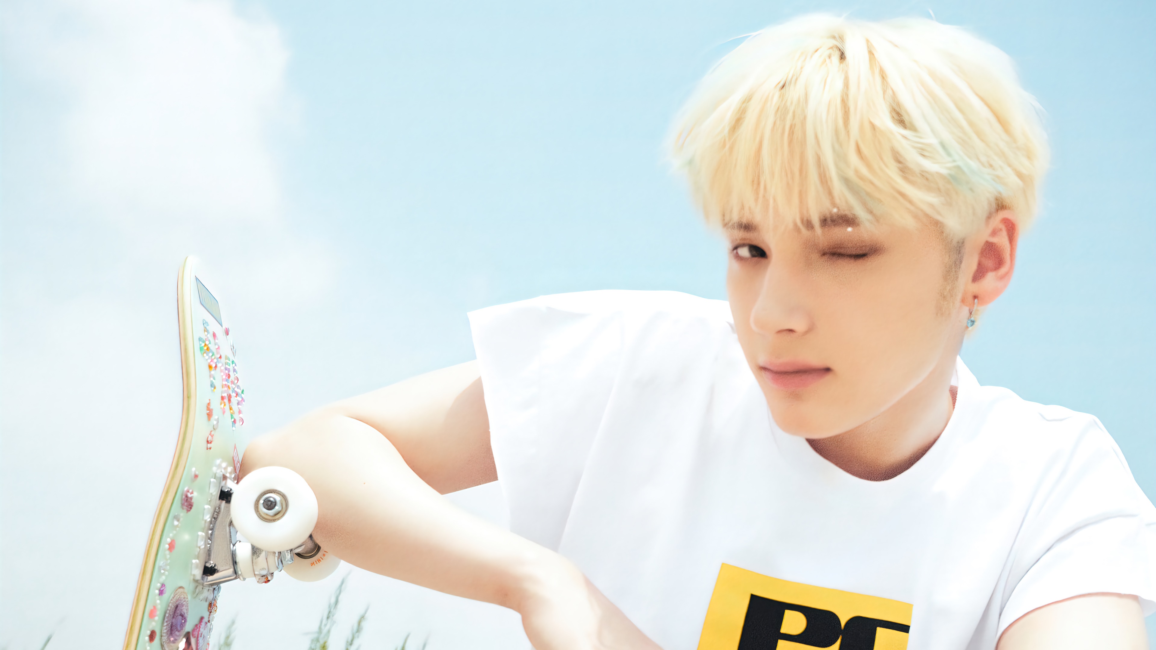 Huening Kai from Tomorrow X Together HD Wallpaper