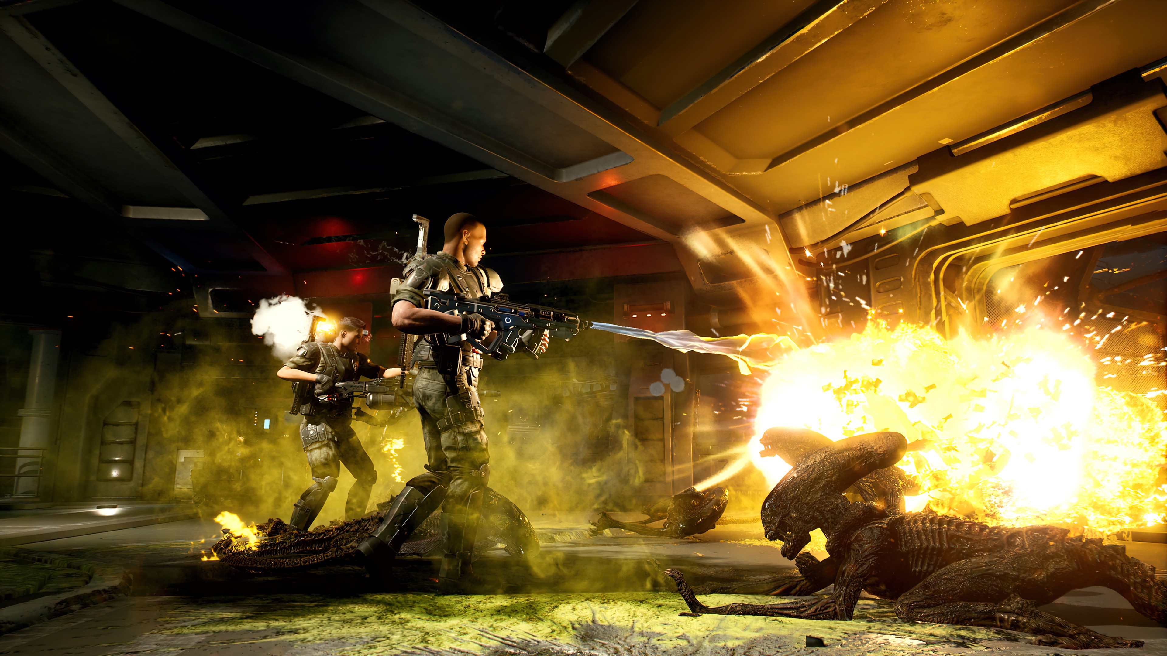 Aliens: Fireteam Elite 4K gameplay HD Wallpaper
