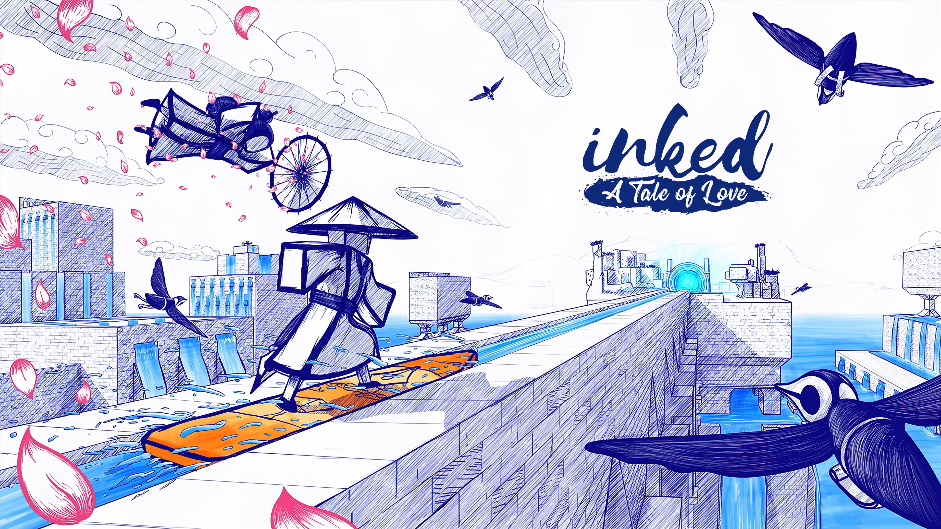 Inked A Tale of Love 4K PC Game HD Wallpaper