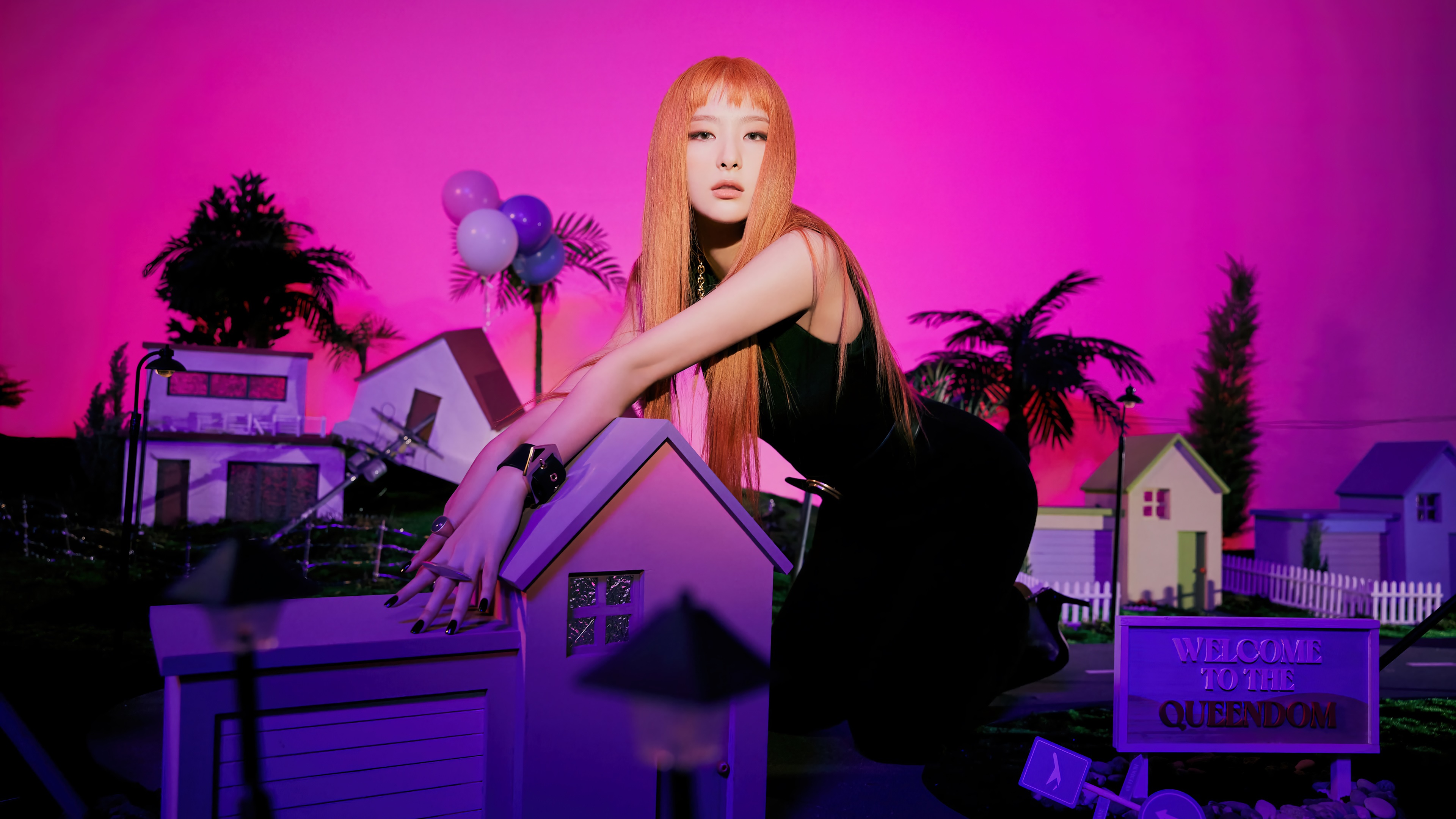 Seulgi from Red Velvet in Queendom 4K HD Wallpaper