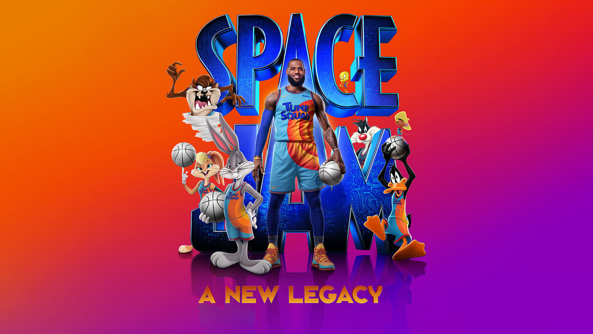 Space Jam A New Legacy LeBron James and Looney Tunes HD Wallpaper