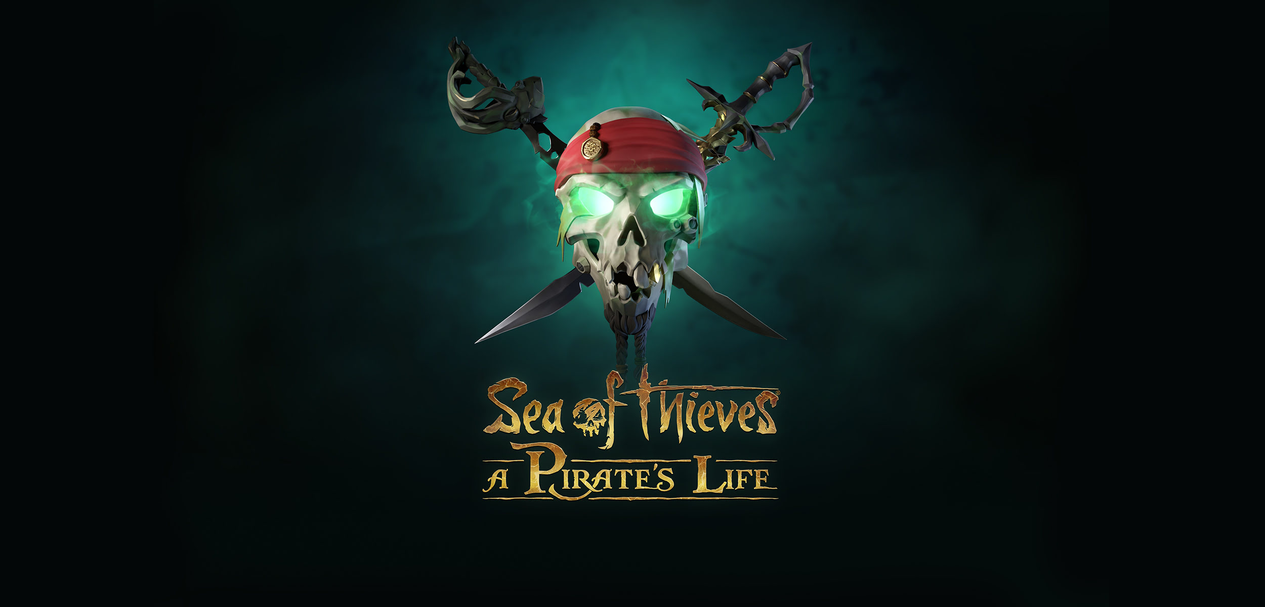 Sea of Thieves A Pirate's Life Skull and Swords HD Wallpaper