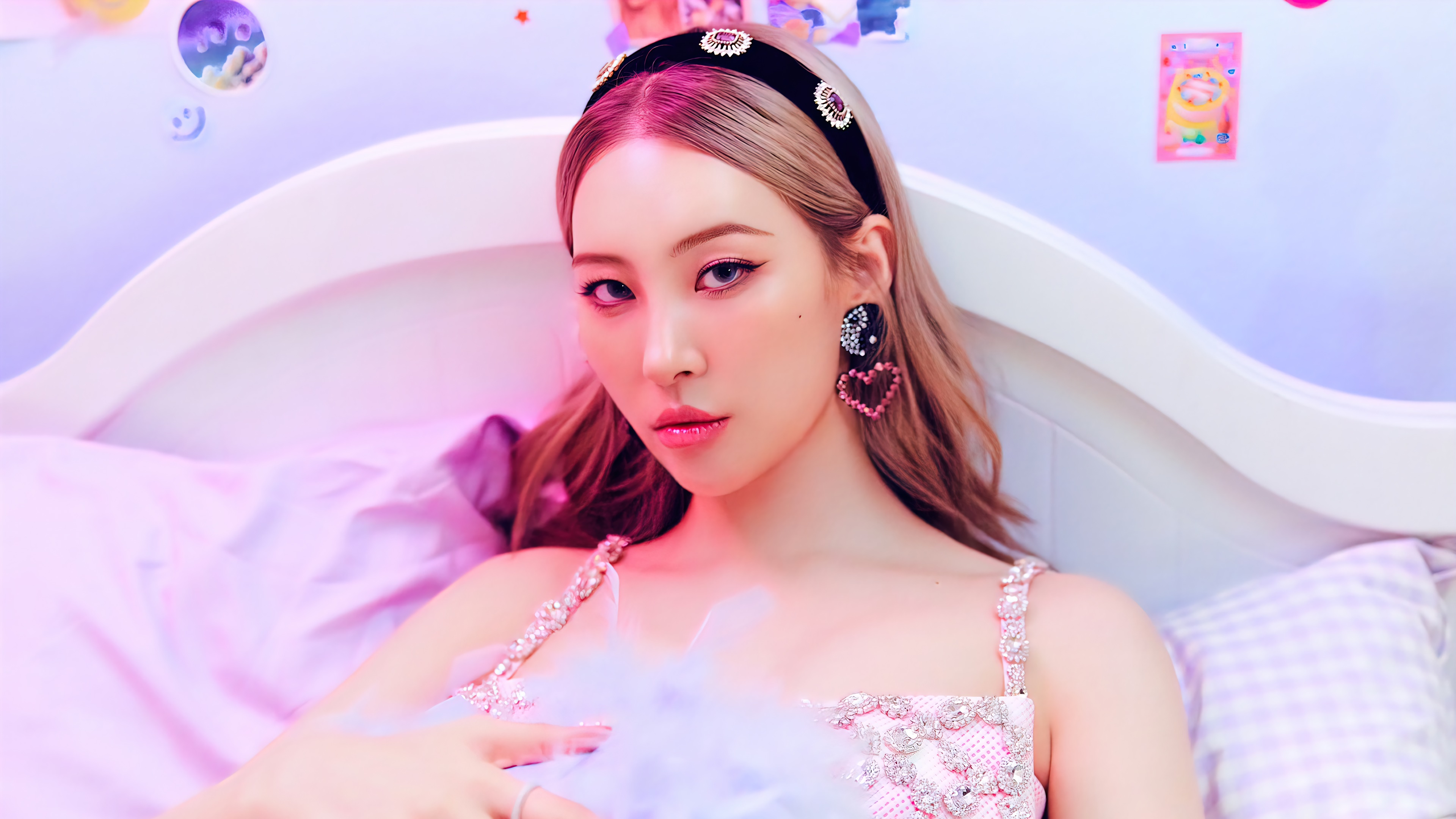 Sunmi from K-Pop HD Wallpaper