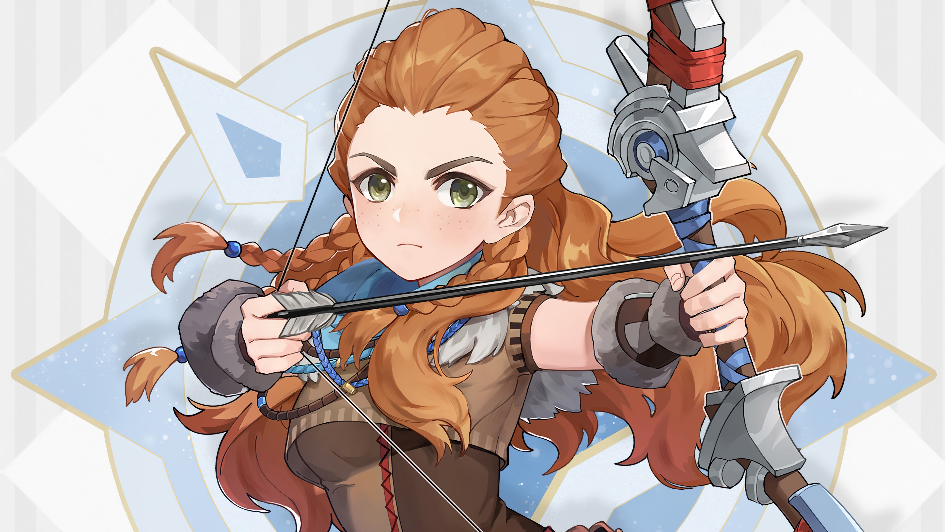 Aloy from Genshin Impact HD Wallpaper