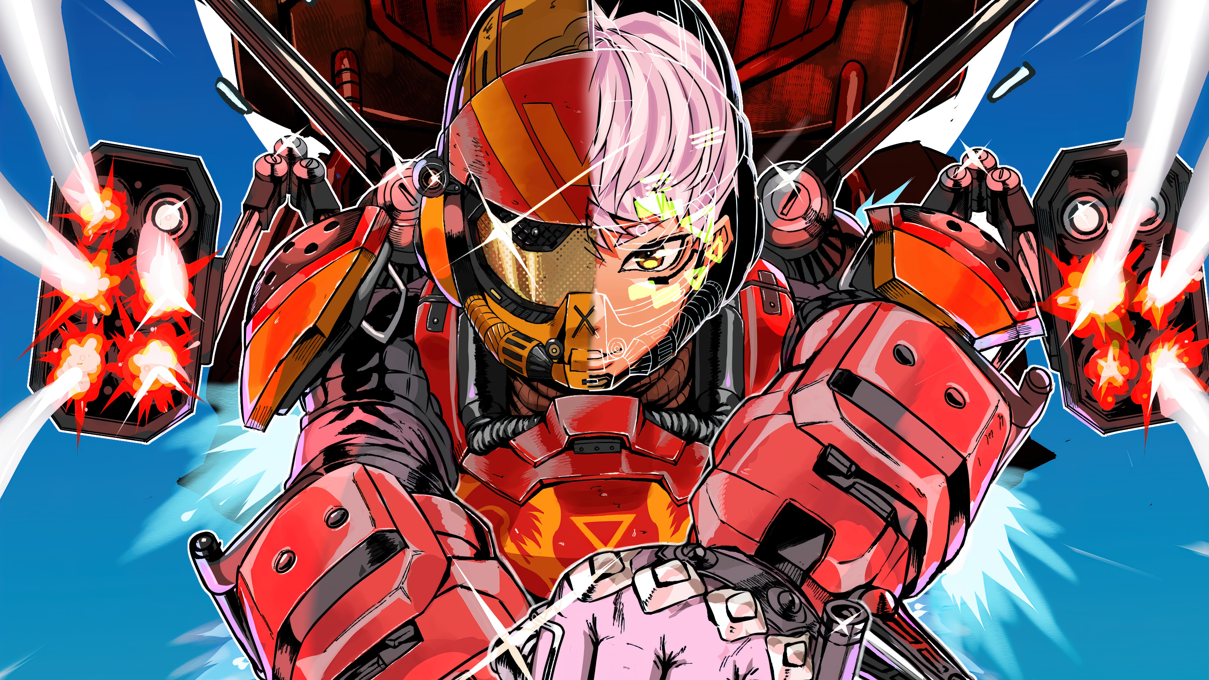 Valkyrie from Apex Legends in 4K Art HD Wallpaper