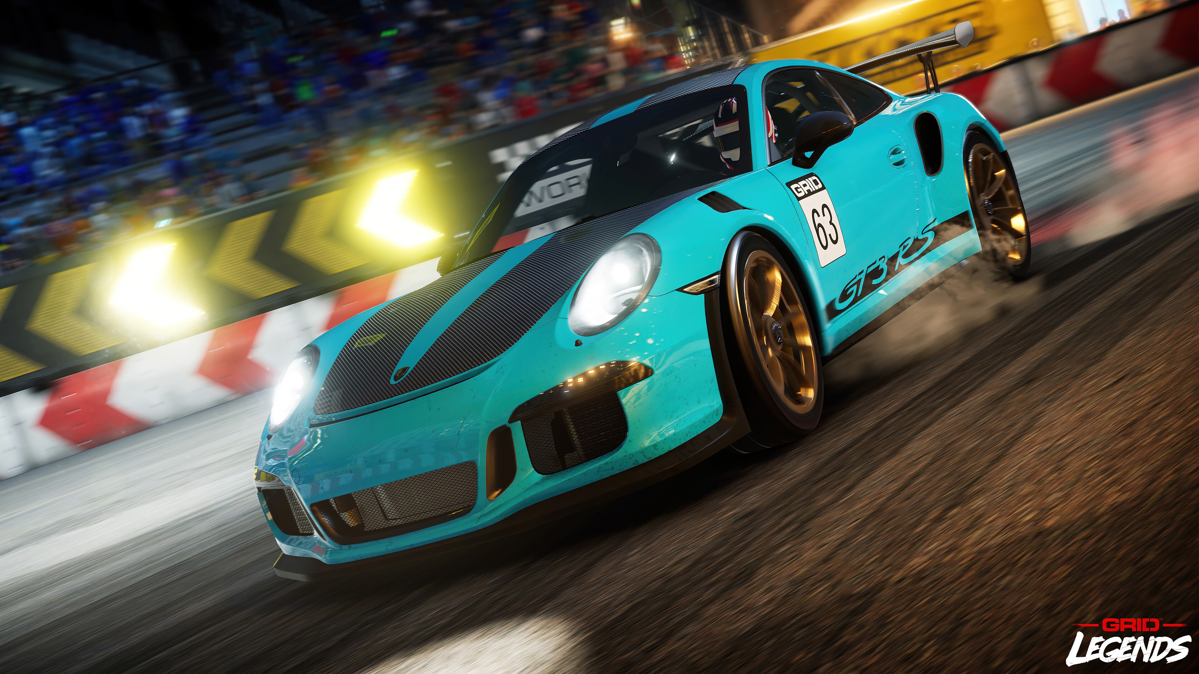 Grid Legends 4K Porsche GT3 RS Racing Game HD Wallpaper