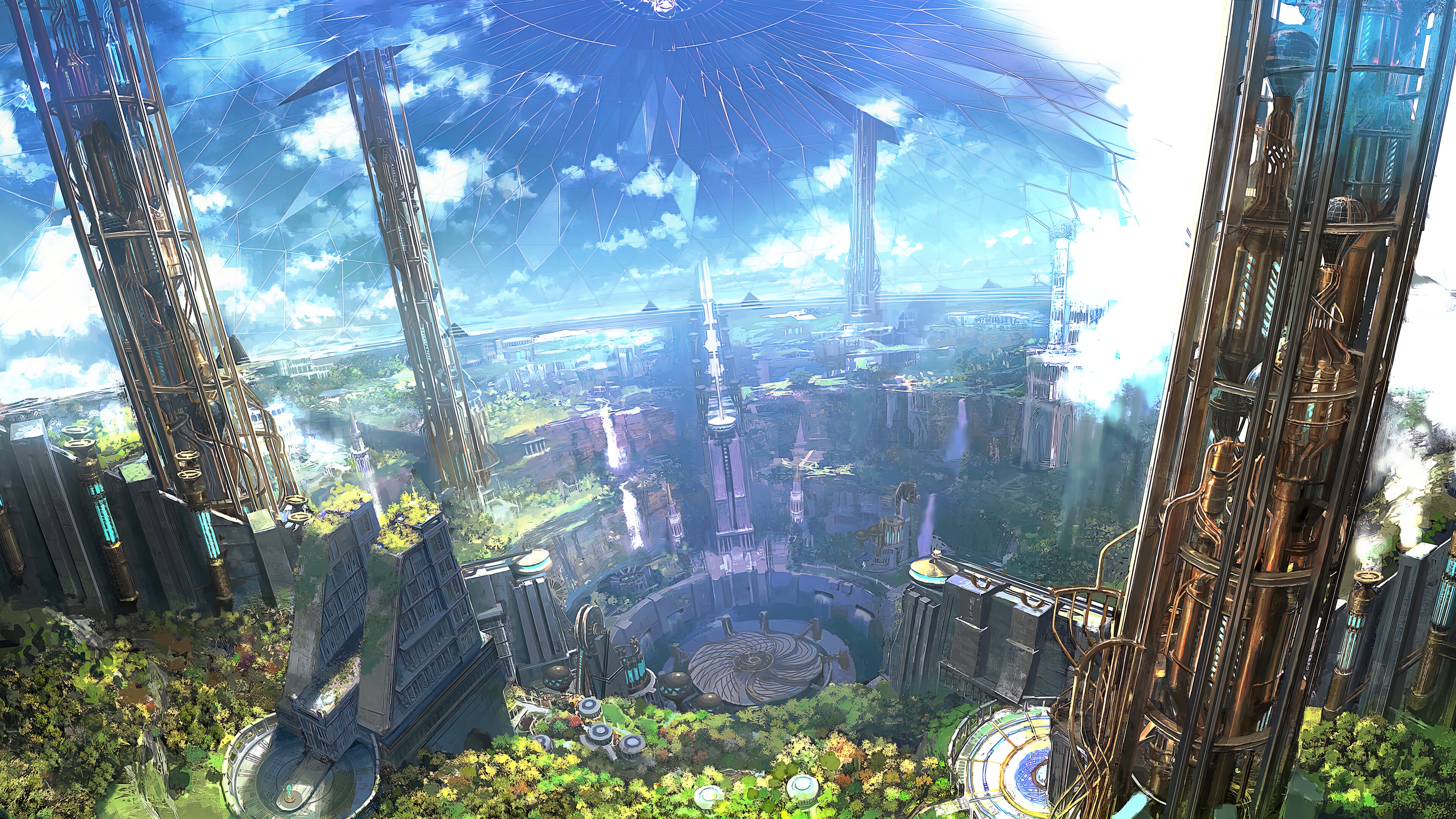 Final Fantasy XIV 4K MMORPG World HD Wallpaper