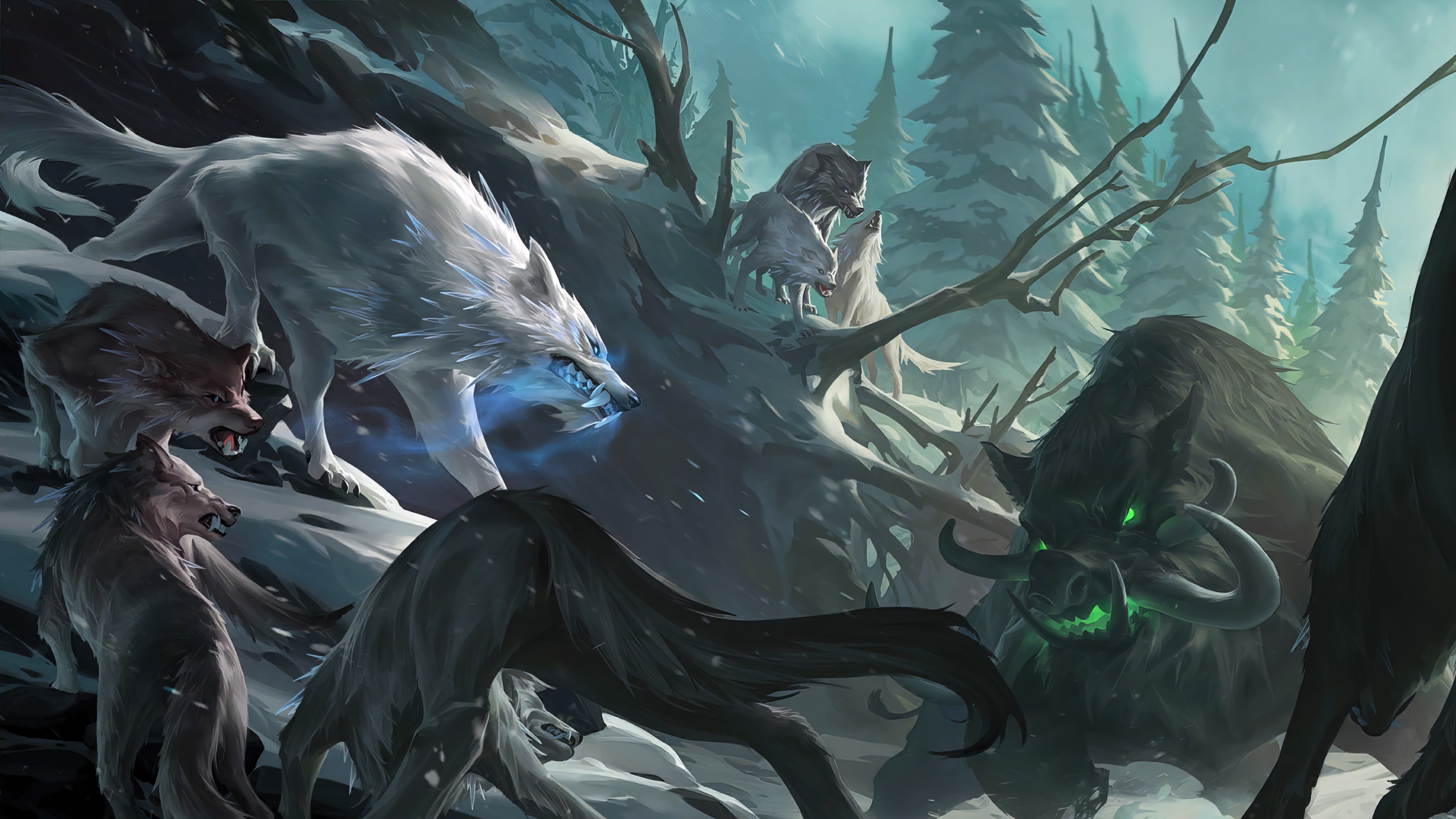 Rimefang Denmother from Legends of Runeterra in 4K HD Wallpaper