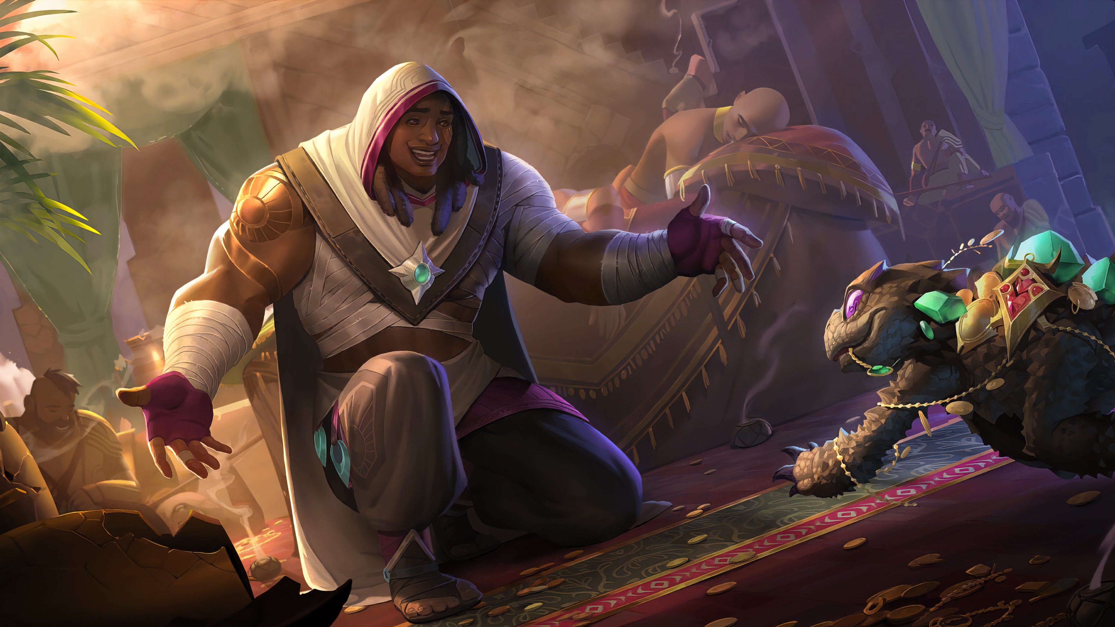 Vekauran Bruiser from Legends of Runeterra 4K HD Wallpaper