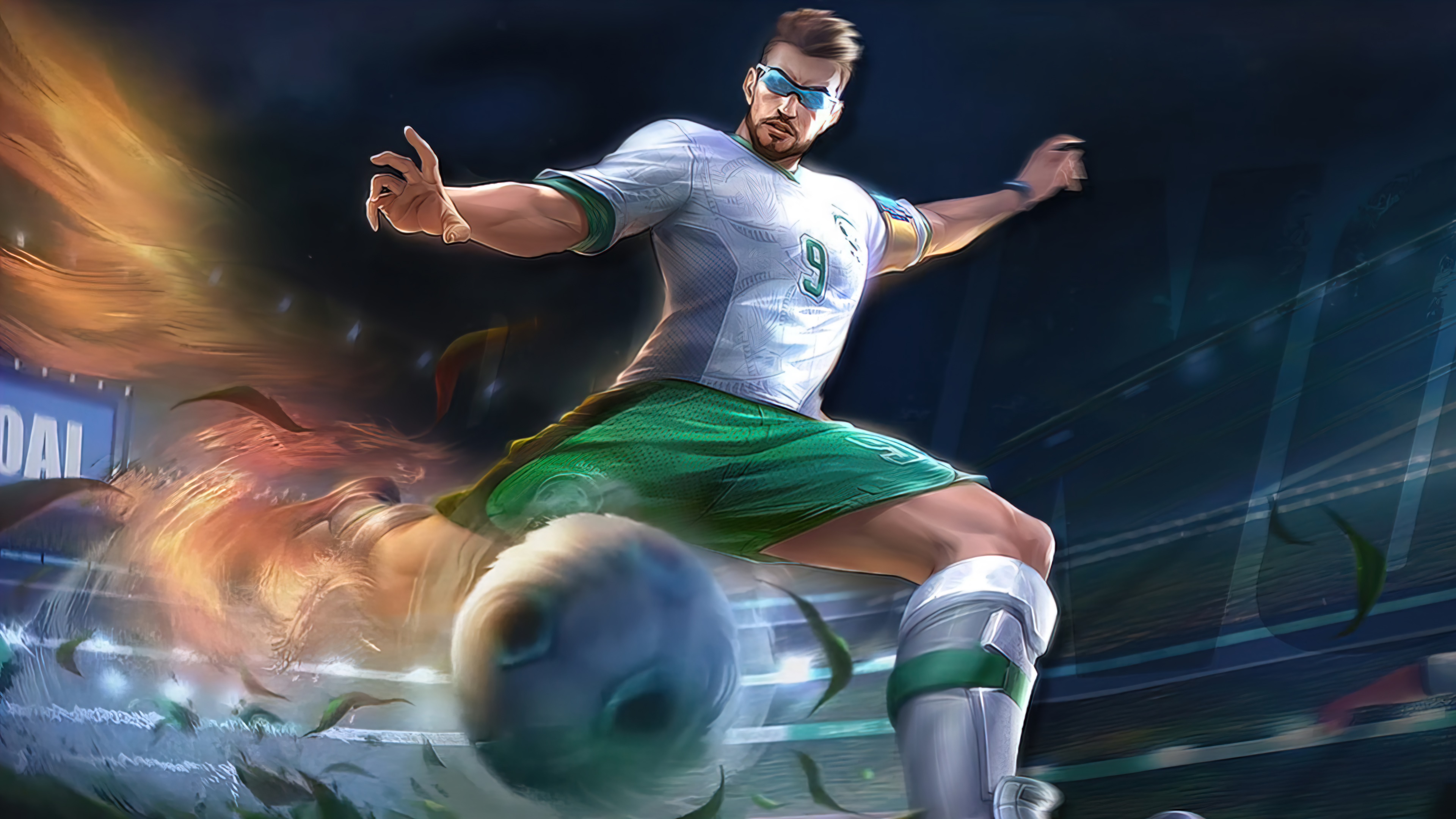 Bruno the Falcon from Mobile Legends Bang Bang 4K HD Wallpaper
