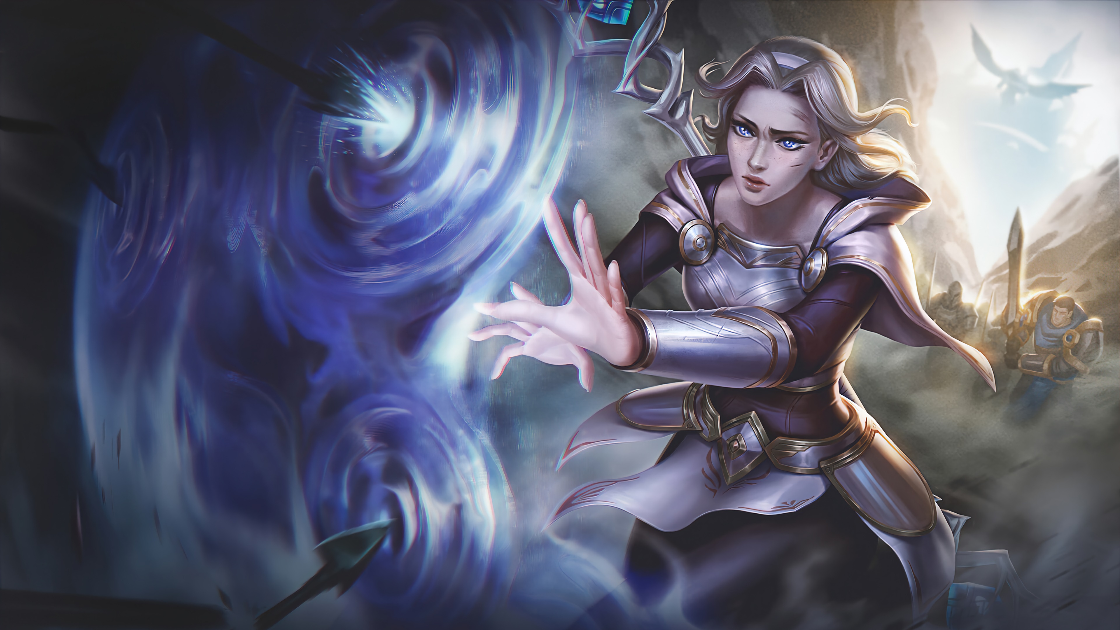 Lux from League of Legends HD Wallpaper
