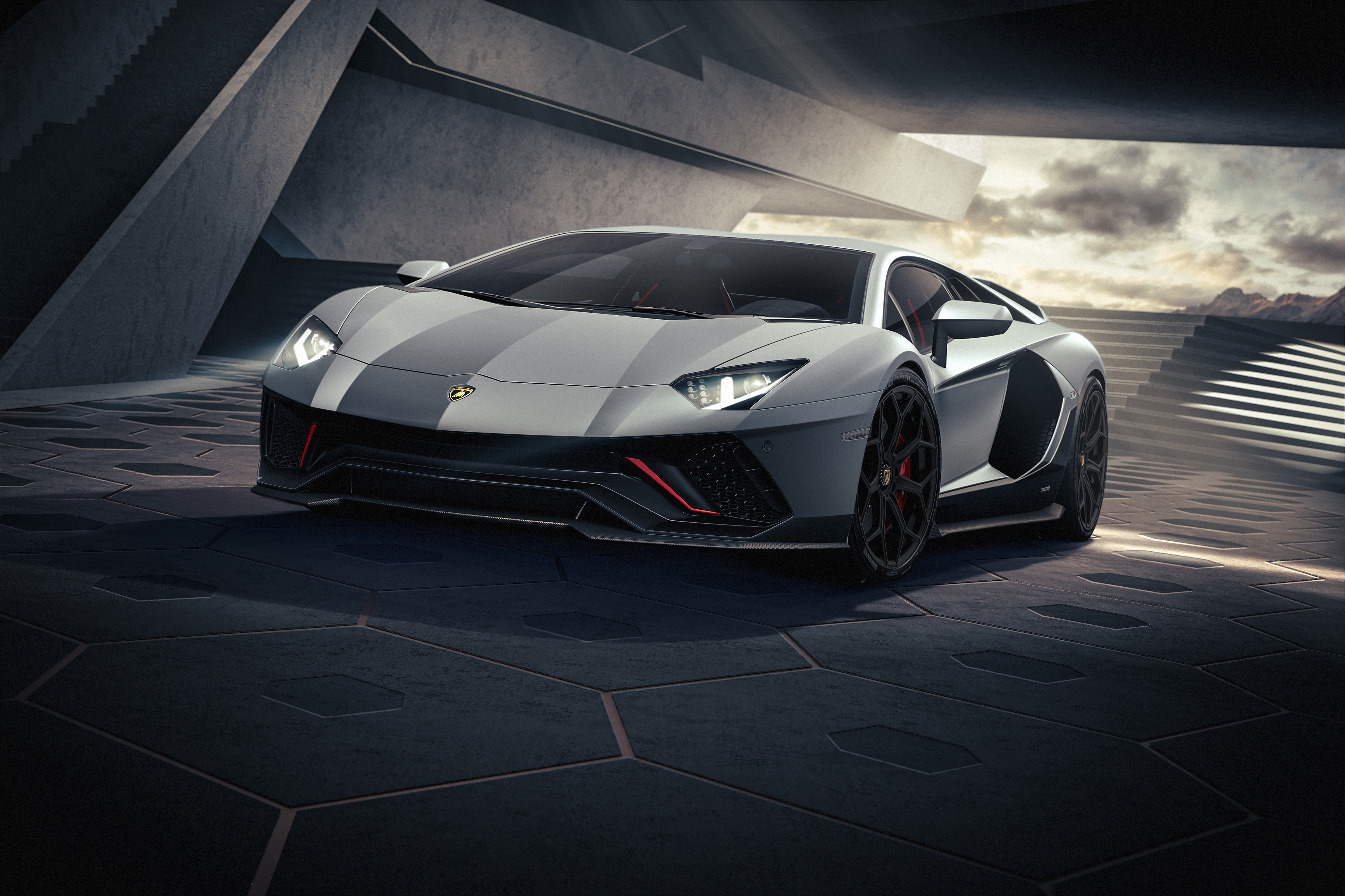 Lamborghini Aventador LP 780-4 Ultimae supercar HD Wallpaper