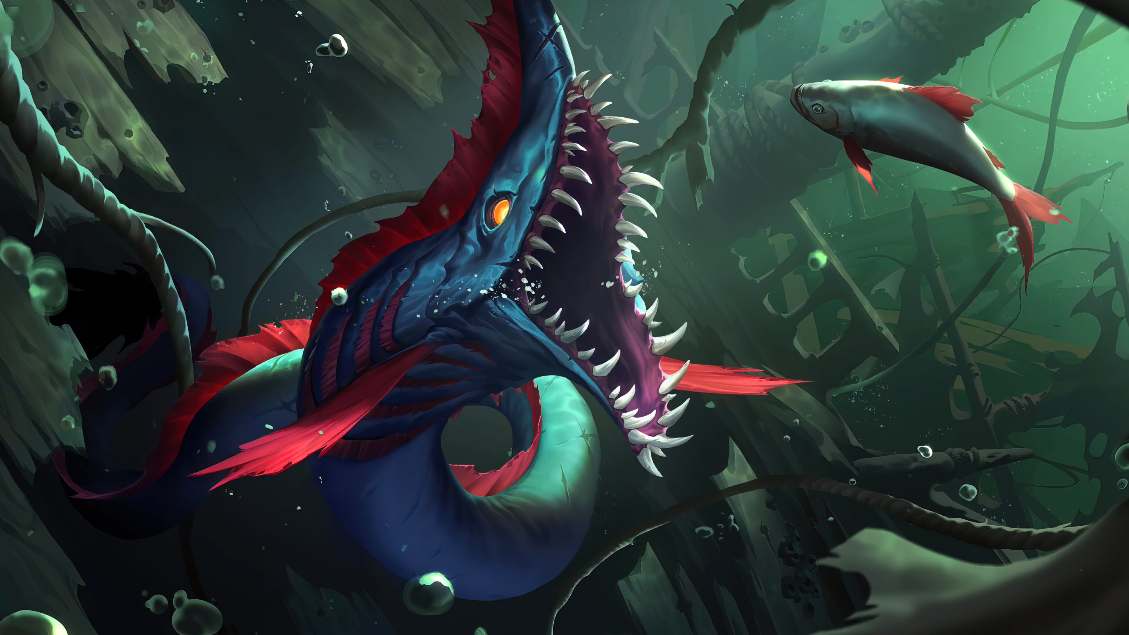 Sharkling from Legends of Runeterra 4K HD Wallpaper