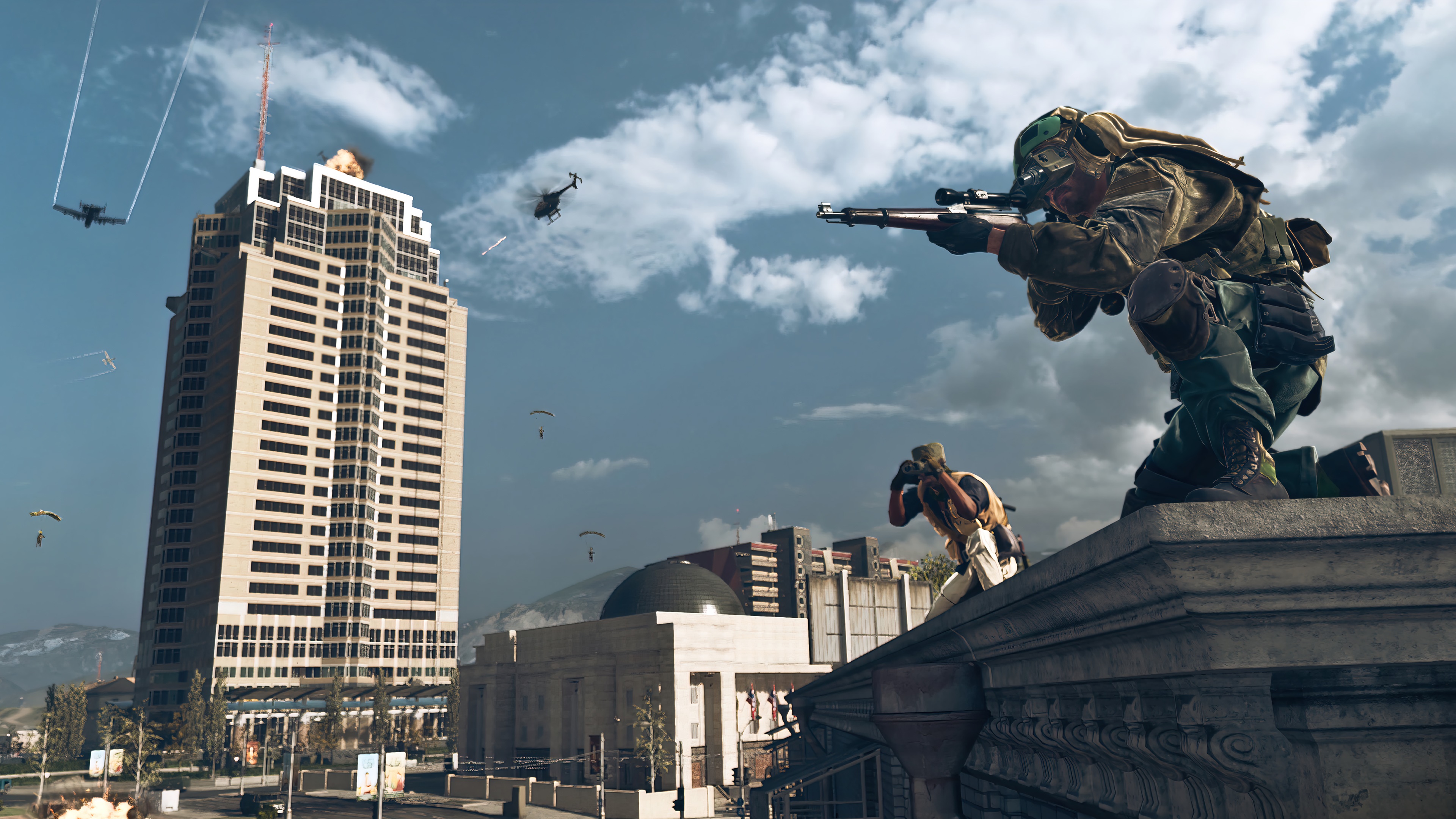 Soldiers in Call of Duty: Black Ops Cold War Warzone 4K HD Wallpaper