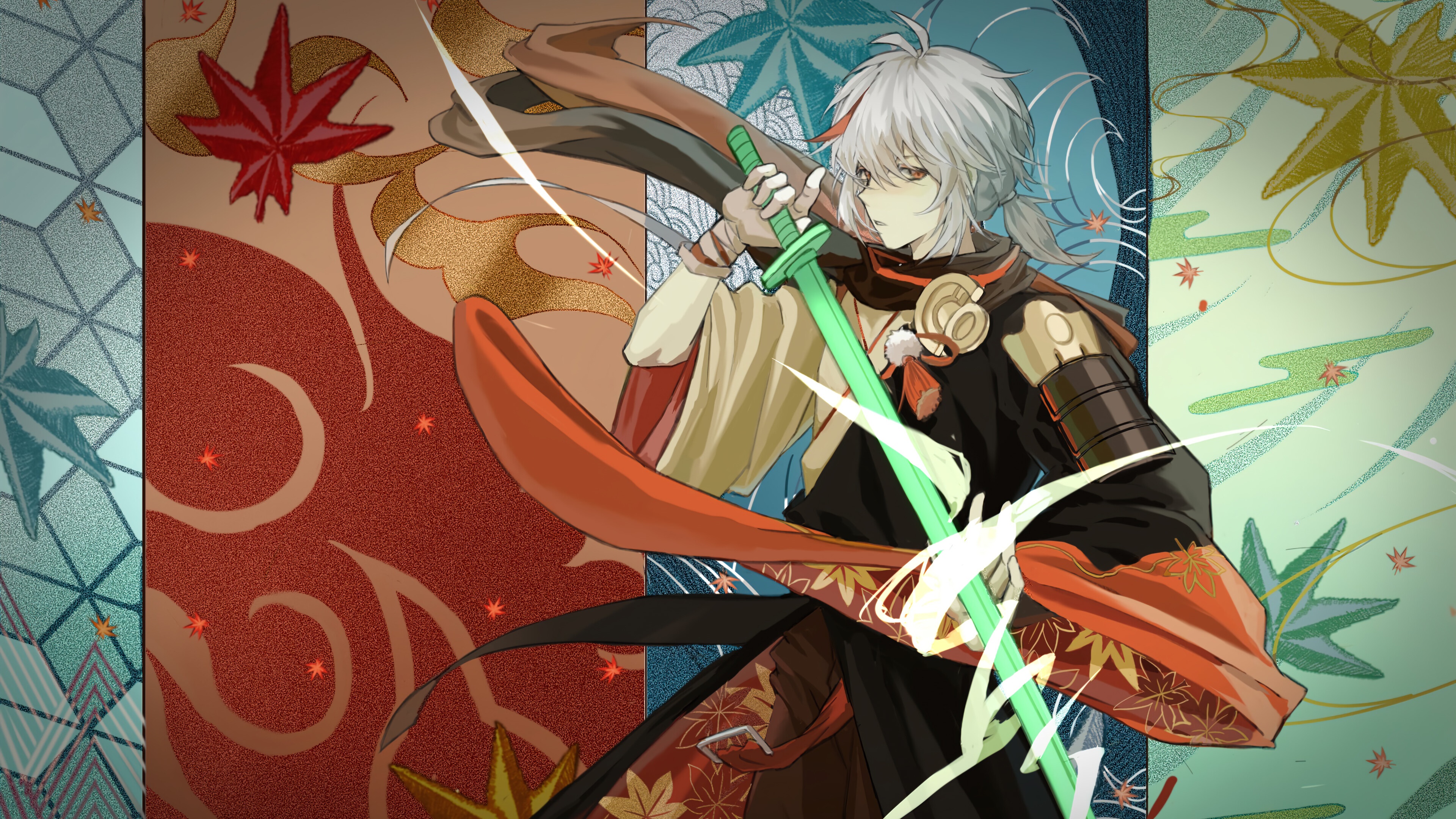 Kaedehara Kazuha from Genshin Impact HD Wallpaper