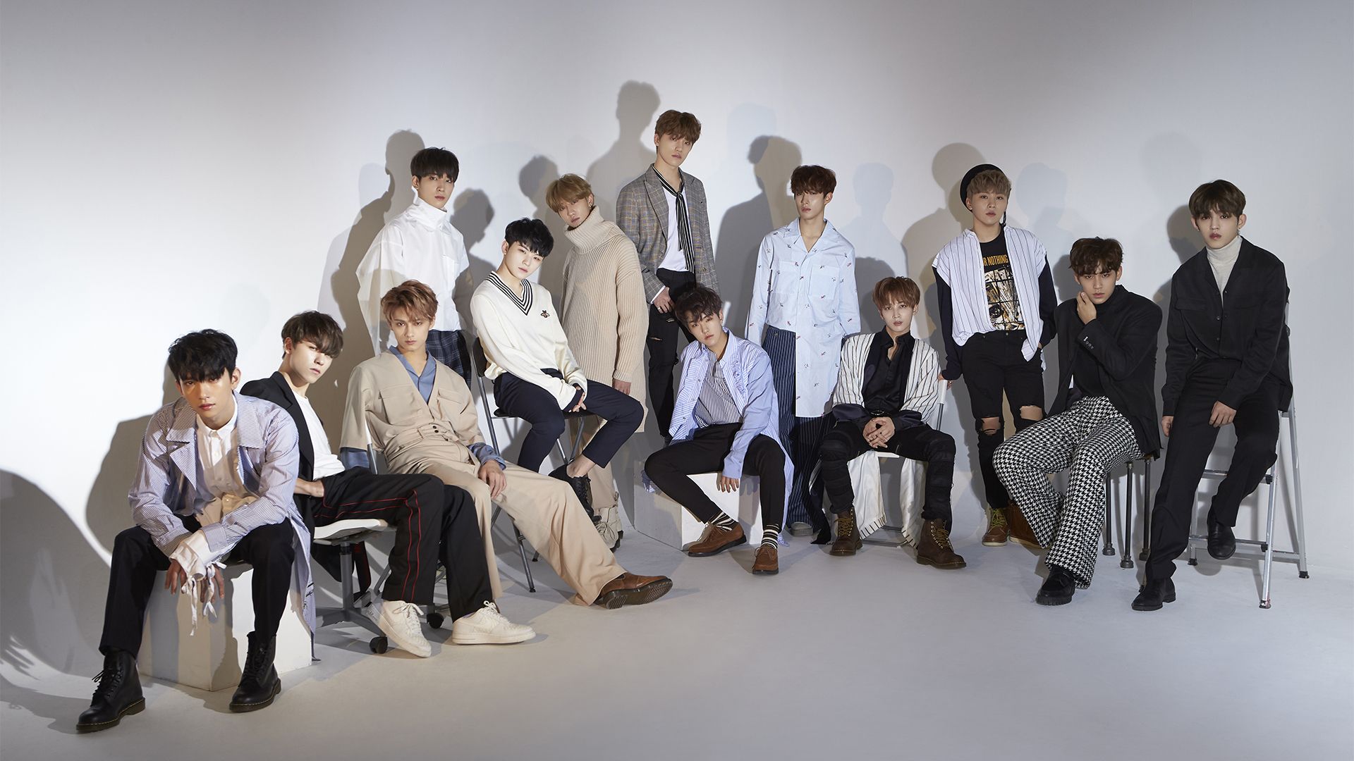 Seventeen HD group photo HD Wallpaper