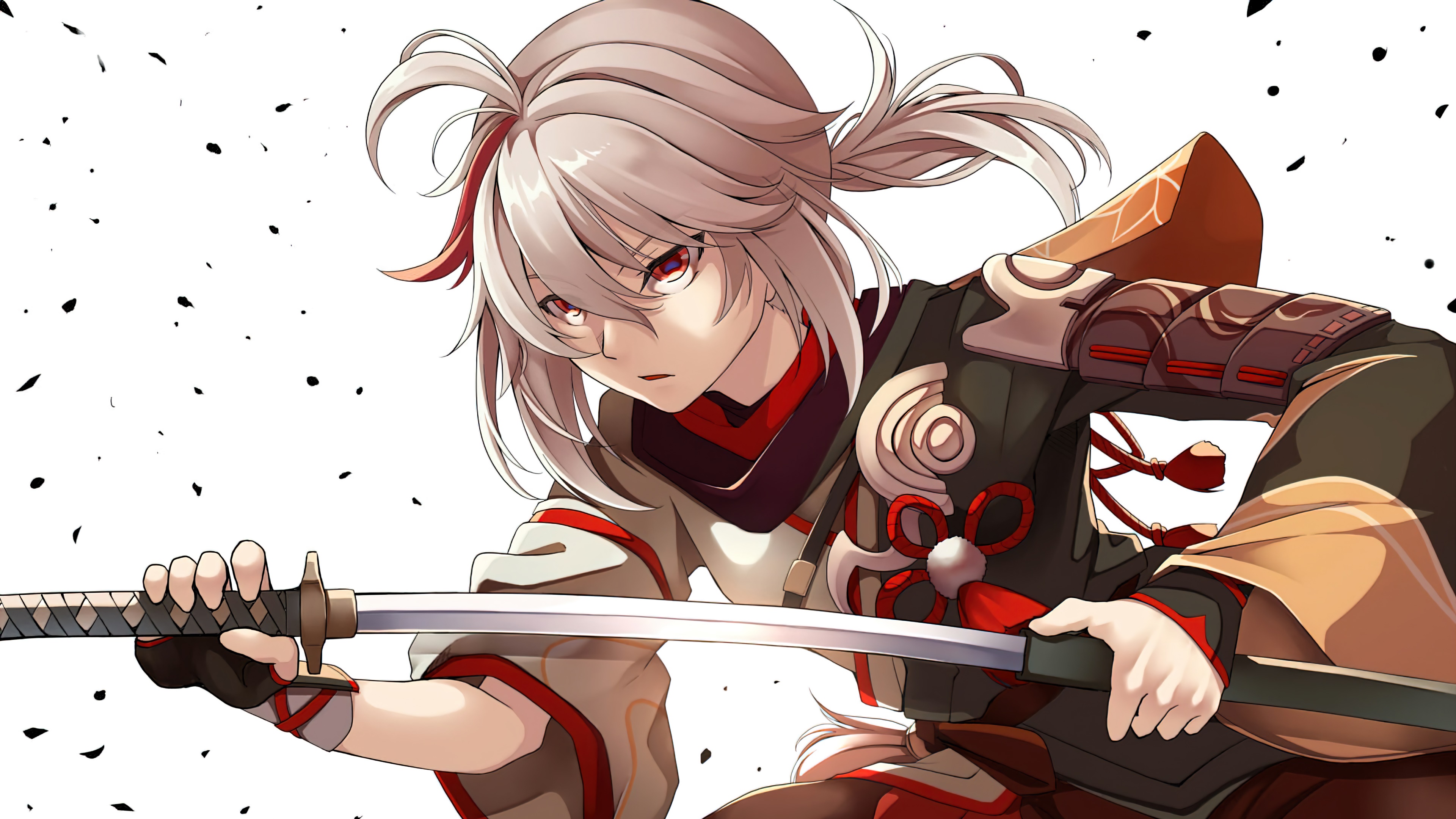 Kazuha from Genshin Impact holding a sword HD Wallpaper