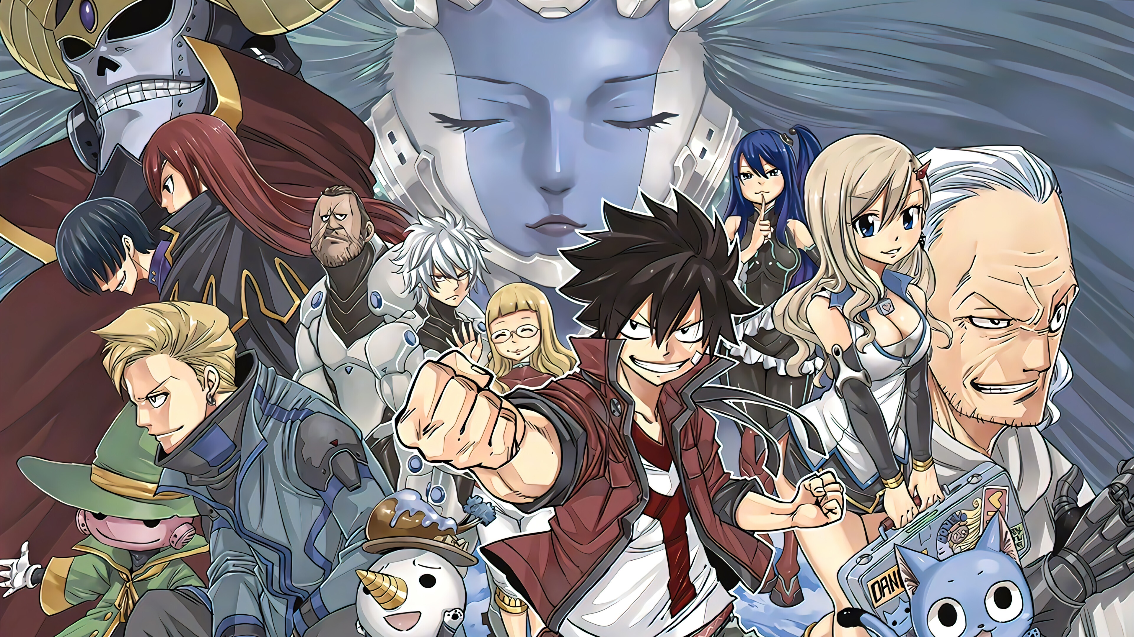 Shiki and characters from Edens Zero HD Wallpaper