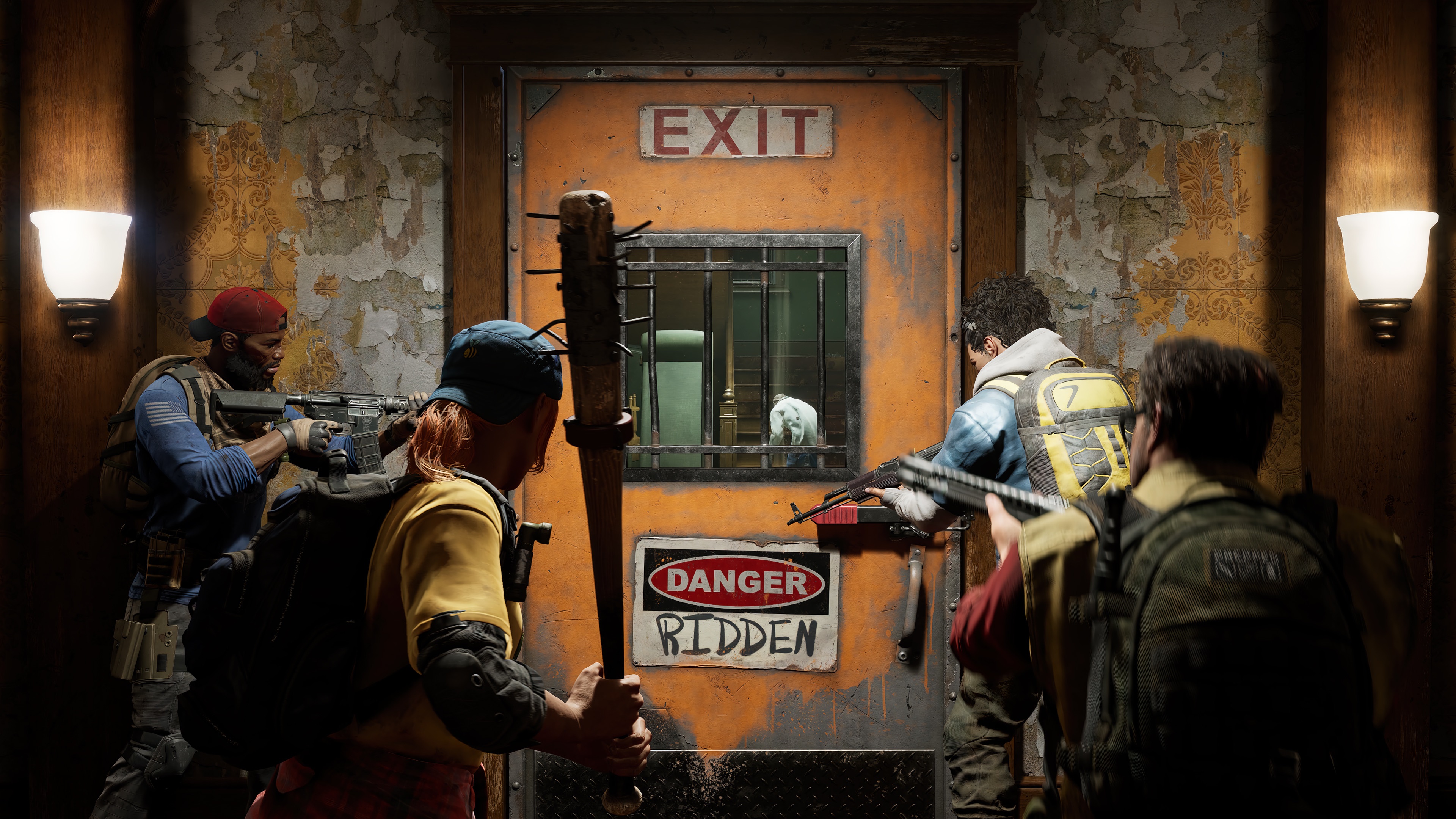 Back 4 Blood safe room 4K HD Wallpaper