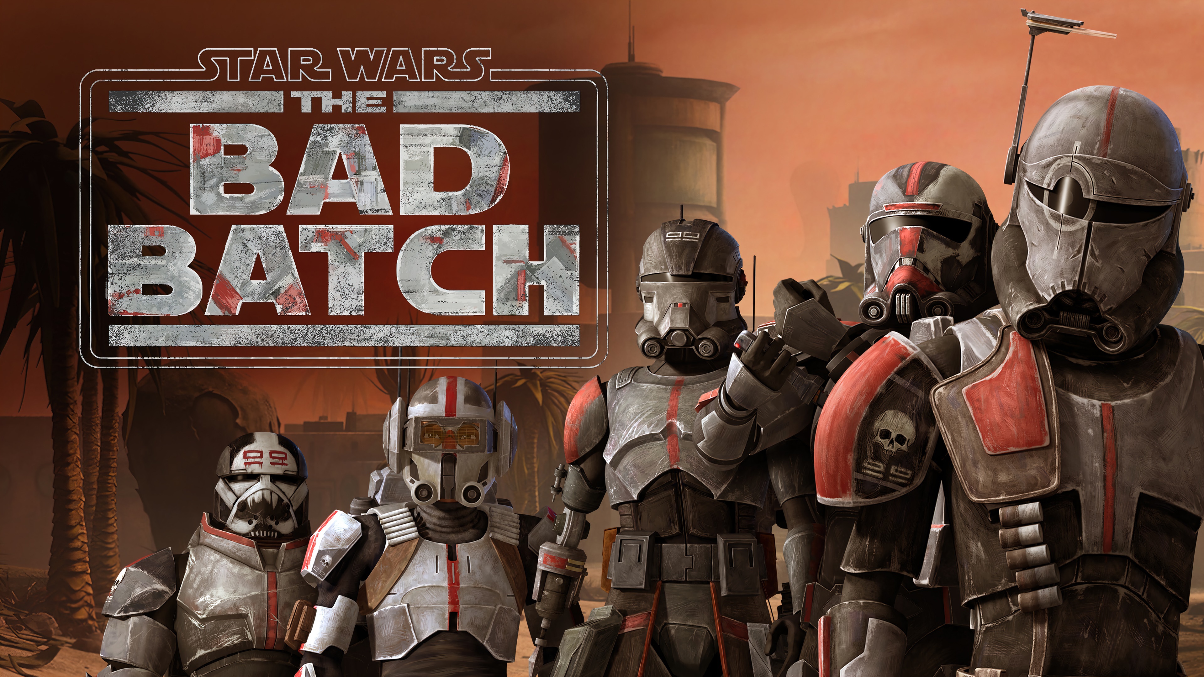 Star Wars The Bad Batch 4K HD Wallpaper