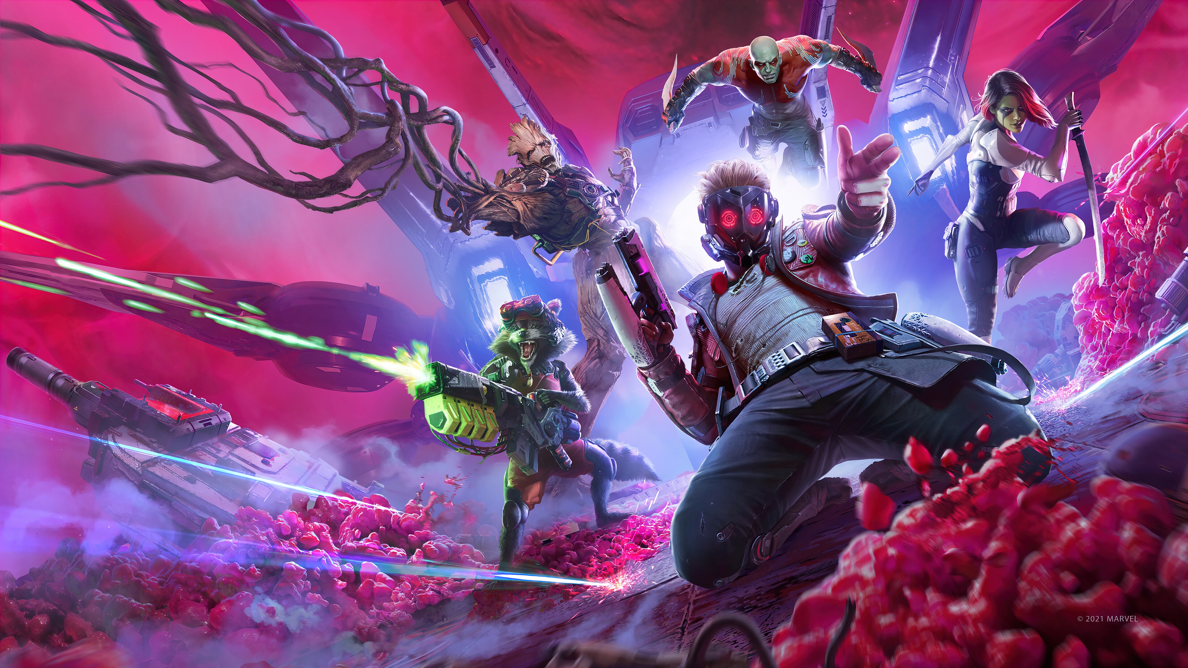 Marvel's Guardians of the Galaxy 4K HD Wallpaper