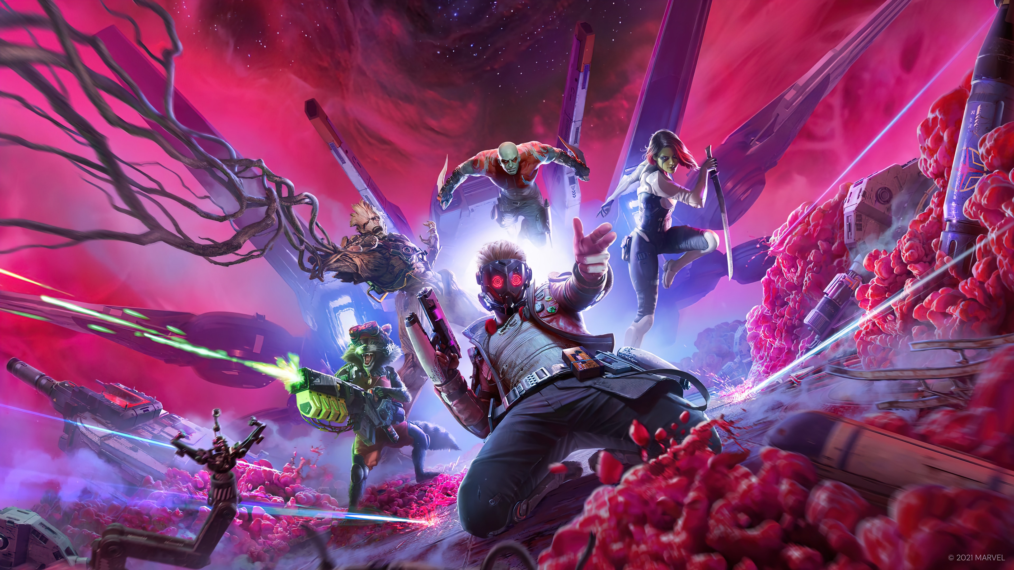 Guardians of the Galaxy 4K HD Wallpaper