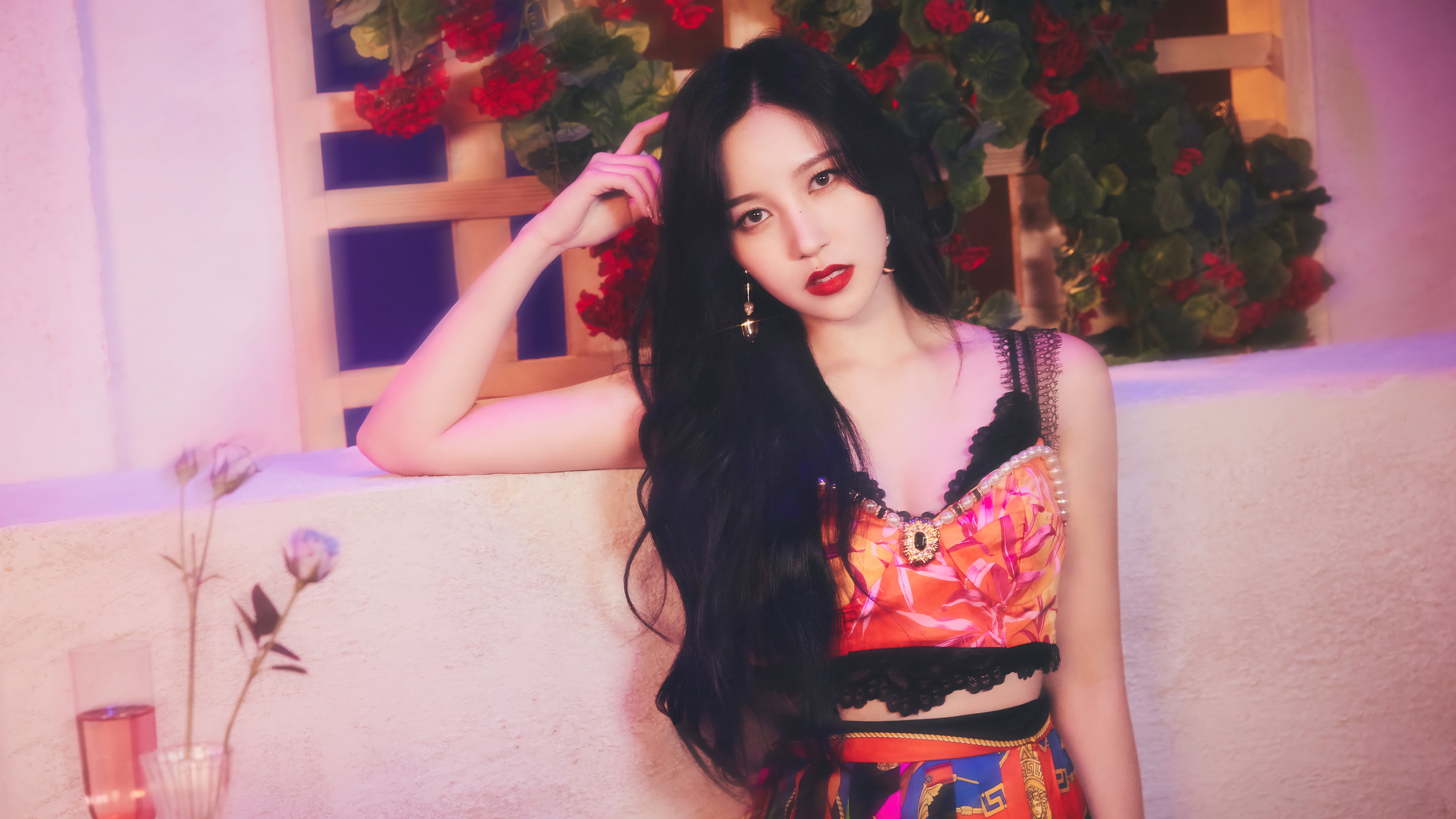 Mina from Twice Image HD Wallpaper