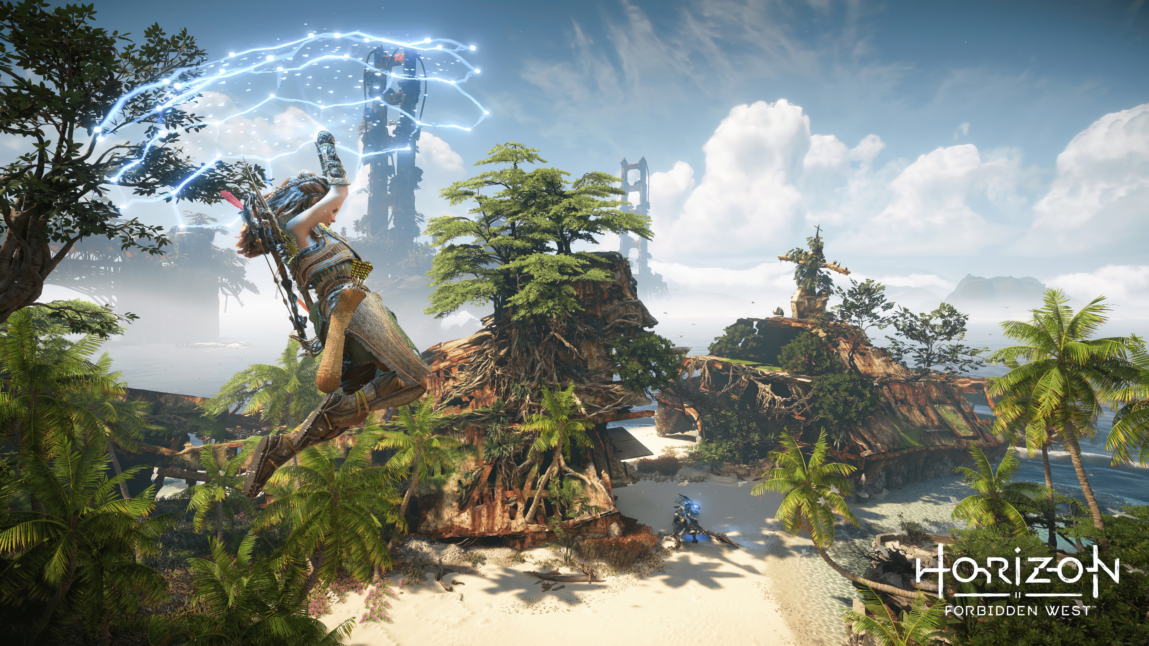 Aloy from Horizon Forbidden West in 4K HD Wallpaper
