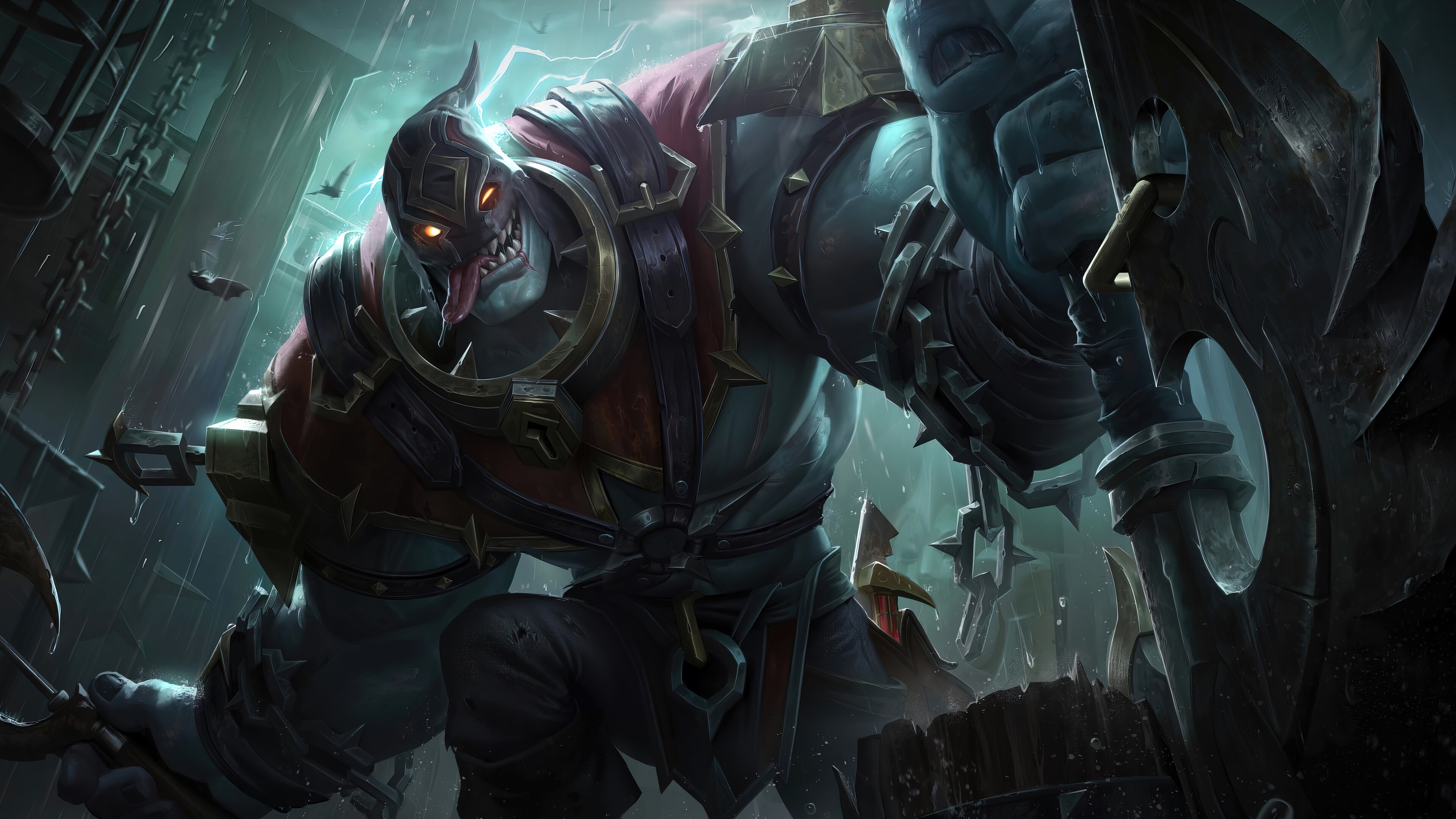 Executioner Mundo from League of Legends 4K HD Wallpaper