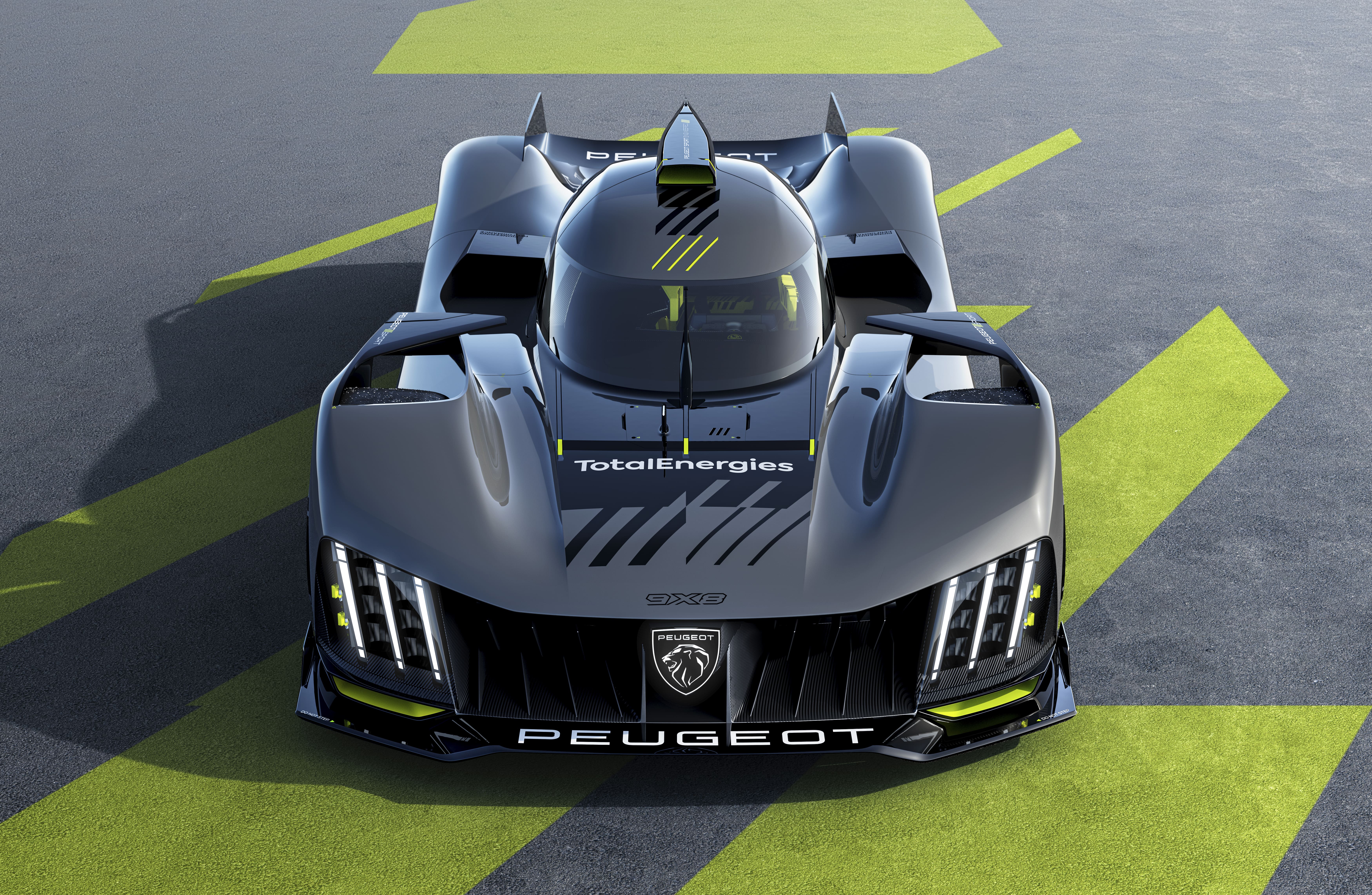 Peugeot 9X8 Hypercar HD Wallpaper