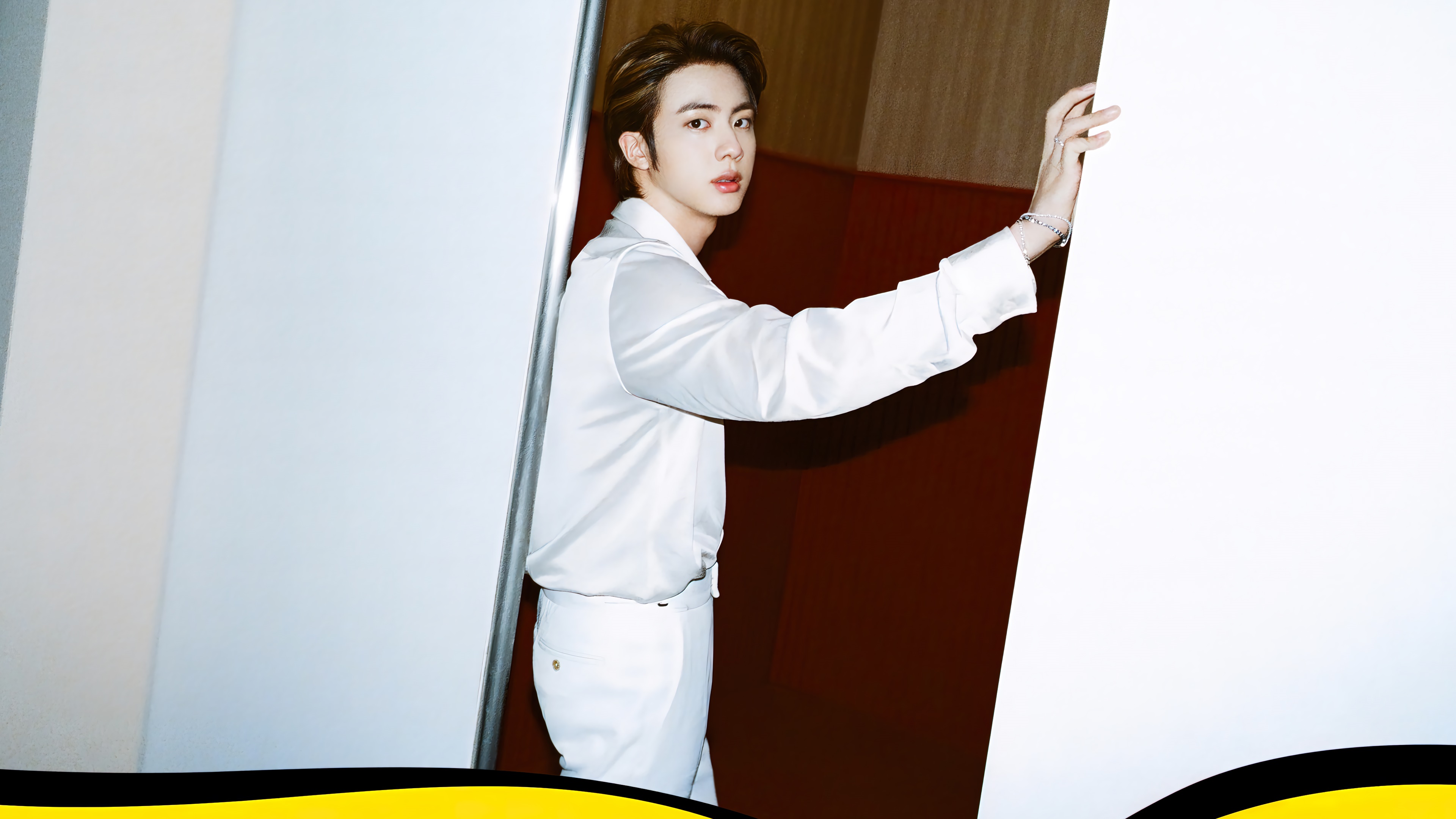 Jin from BTS Butter concept photo HD Wallpaper