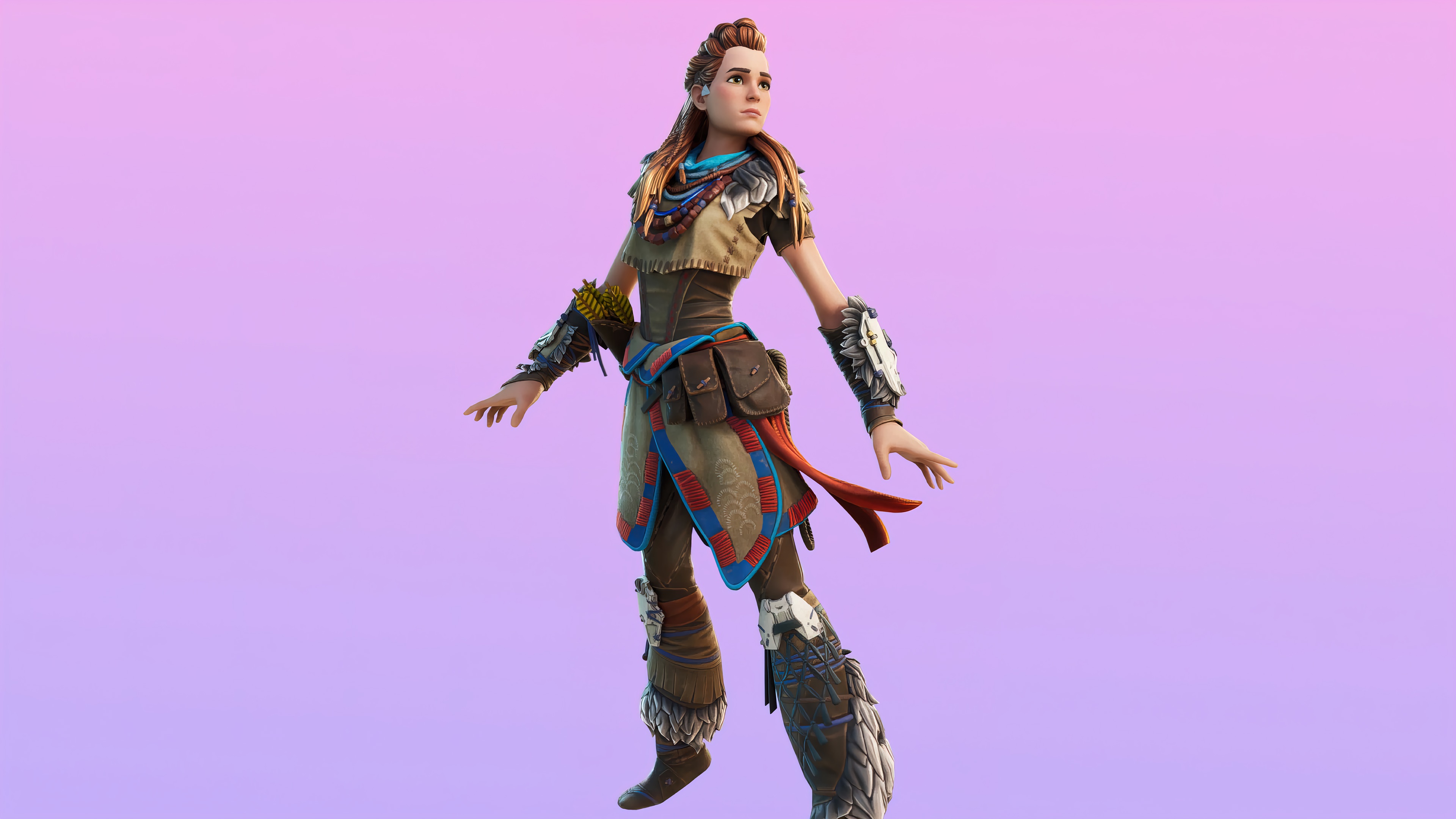 Aloy from Fortnite 4K HD Wallpaper