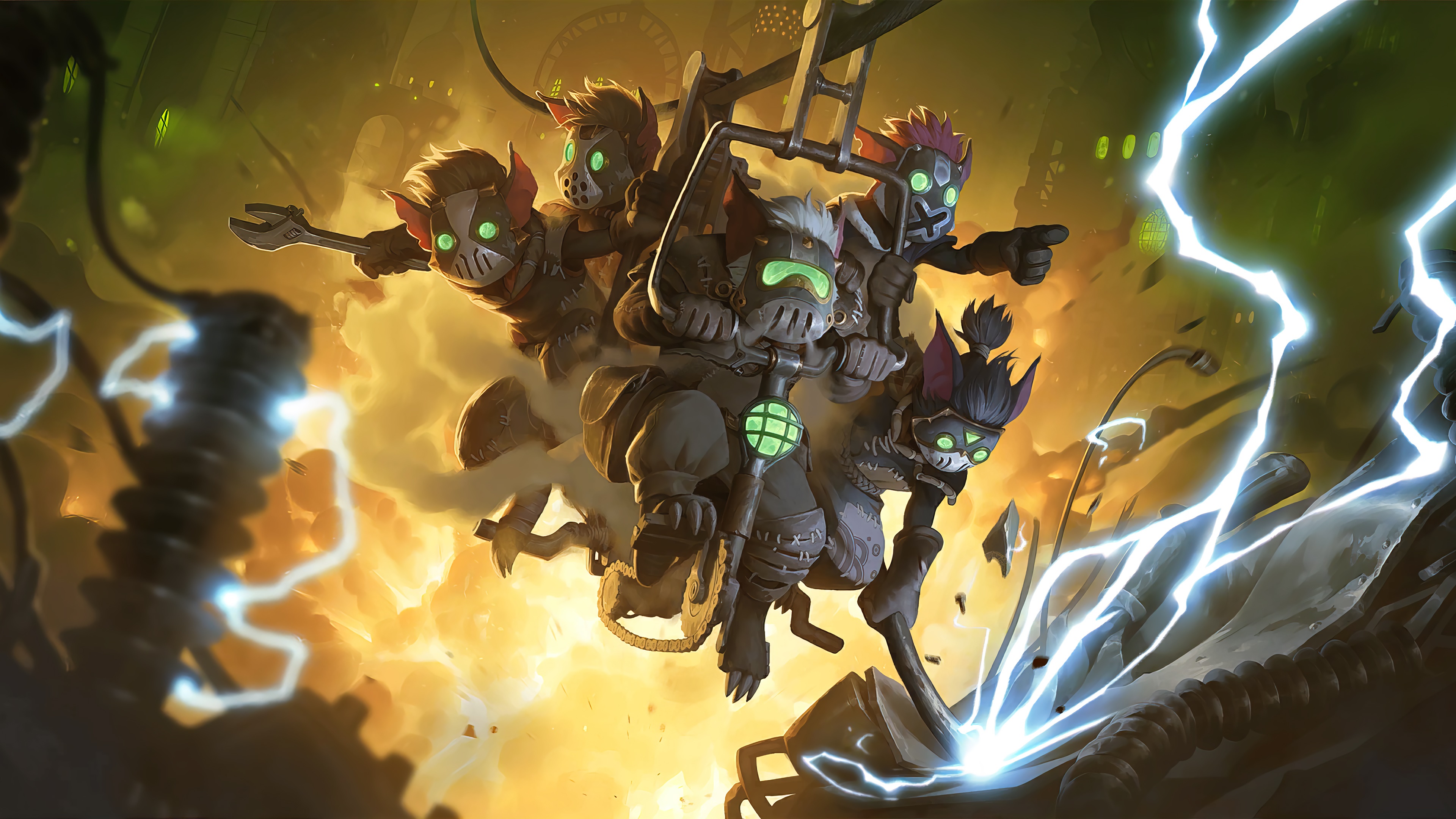 Sumpworks Posse from Legends of Runeterra HD Wallpaper