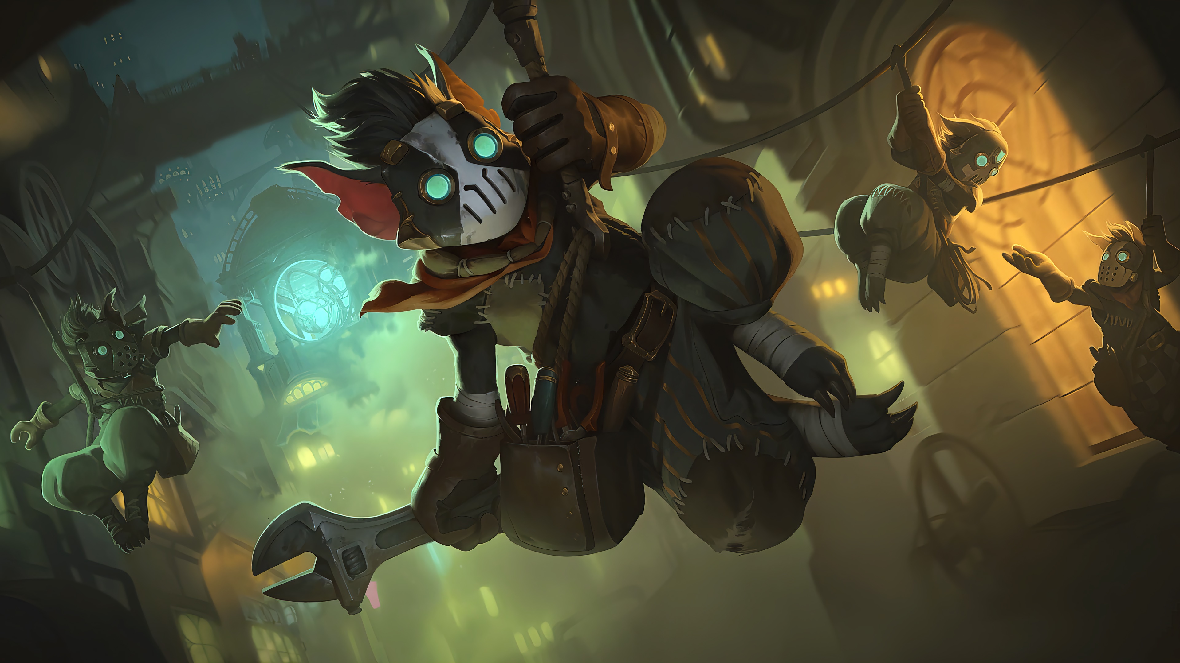 Chirean Sumpworker from Legends of Runeterra 4K HD Wallpaper
